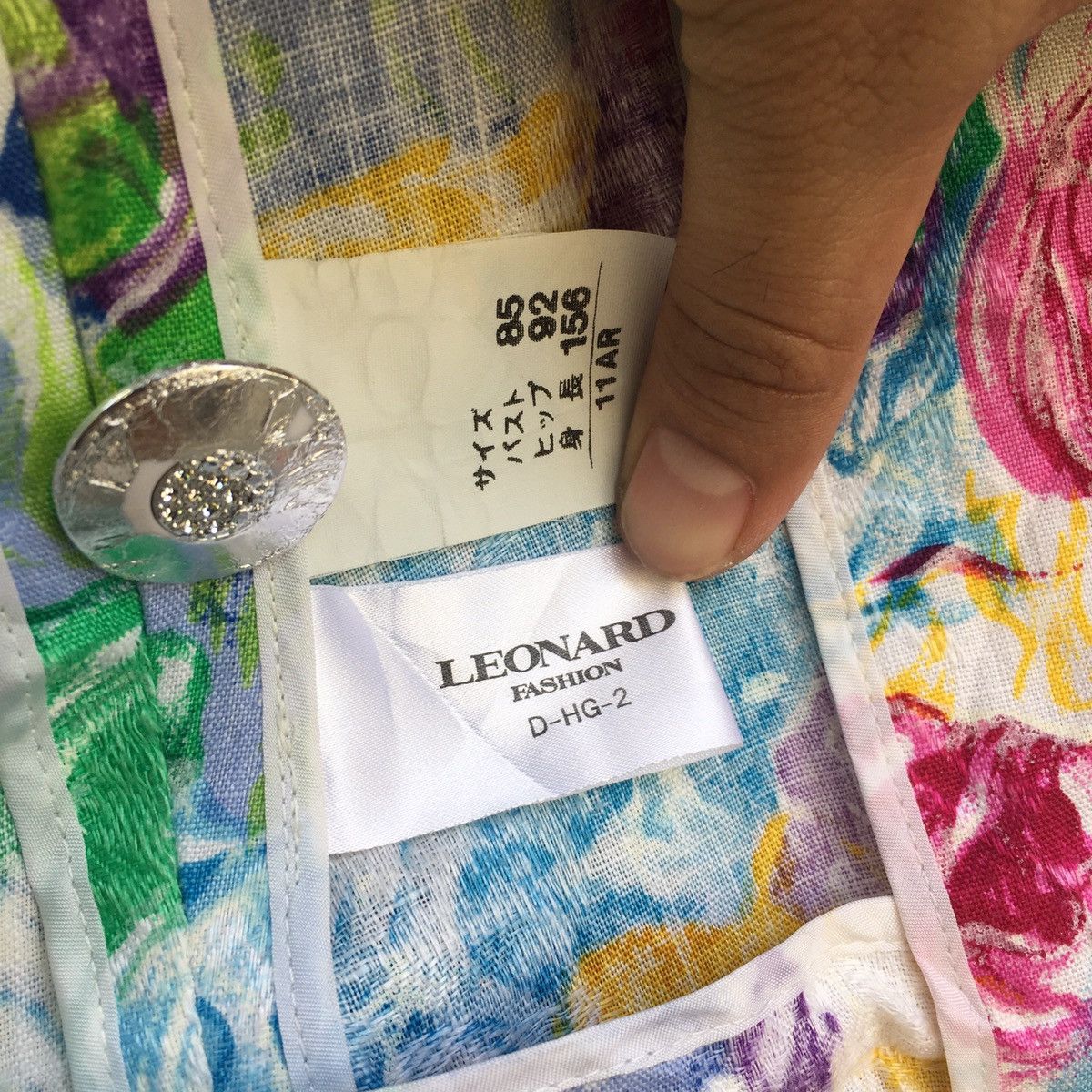 Designer × Leonard Paris LEONARD Paris Flower Coat Size M / US 6-8 / IT 42-44 - 11 Thumbnail