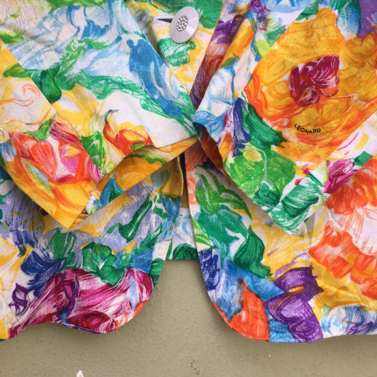 Designer × Leonard Paris LEONARD Paris Flower Coat Size M / US 6-8 / IT 42-44 - 7 Thumbnail