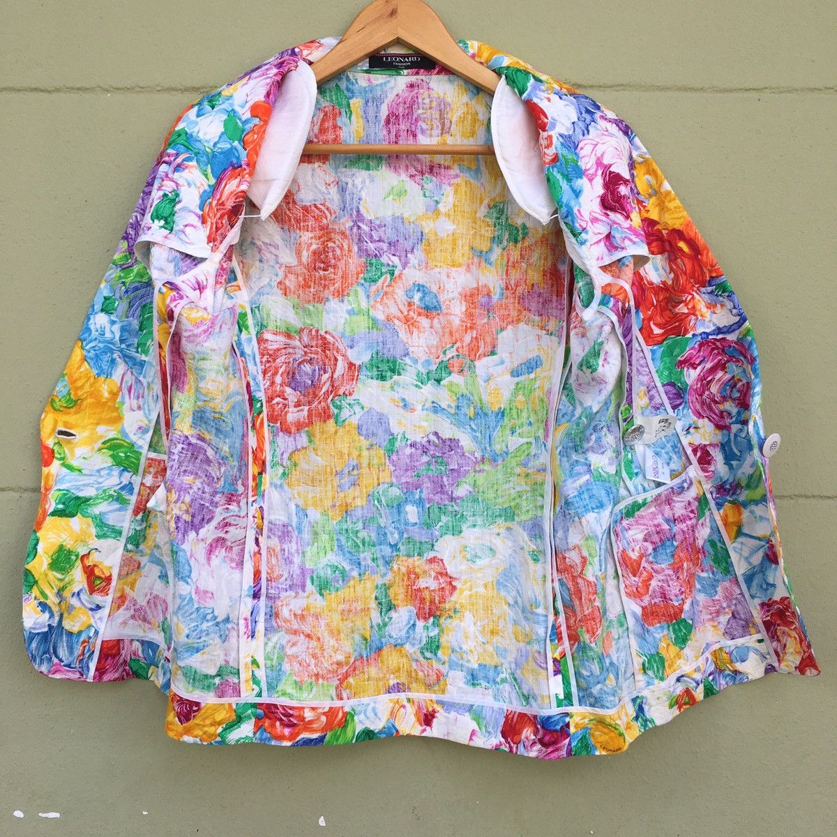 Designer × Leonard Paris LEONARD Paris Flower Coat Size M / US 6-8 / IT 42-44 - 4 Thumbnail