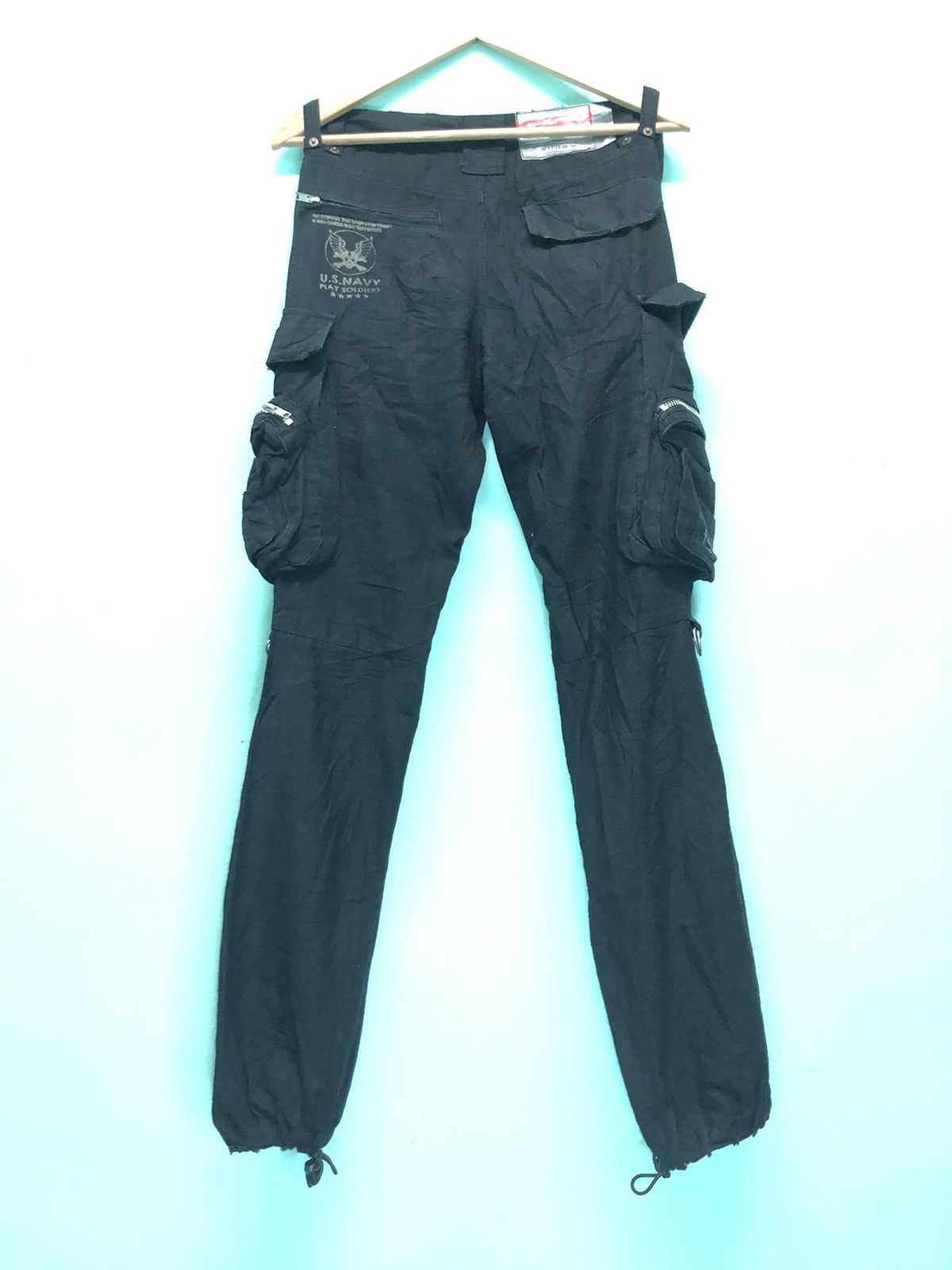 Japanese Brand VINTAGE BOOTY TRAP x BOY’S STYLE x VENCE TACTICAL CARGO PANT Size US 29 - 18 Thumbnail