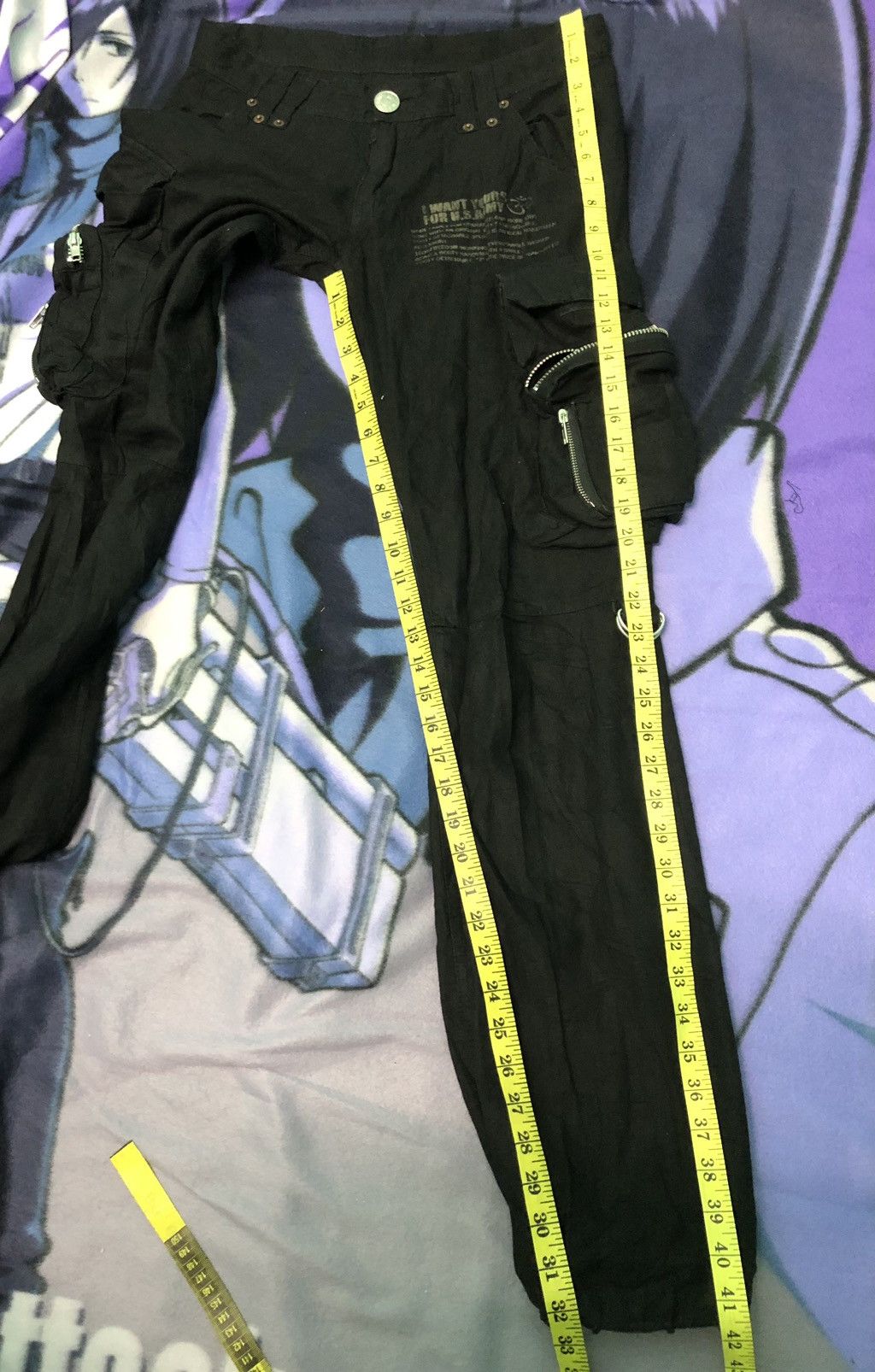 Japanese Brand VINTAGE BOOTY TRAP x BOY’S STYLE x VENCE TACTICAL CARGO PANT Size US 29 - 24 Thumbnail