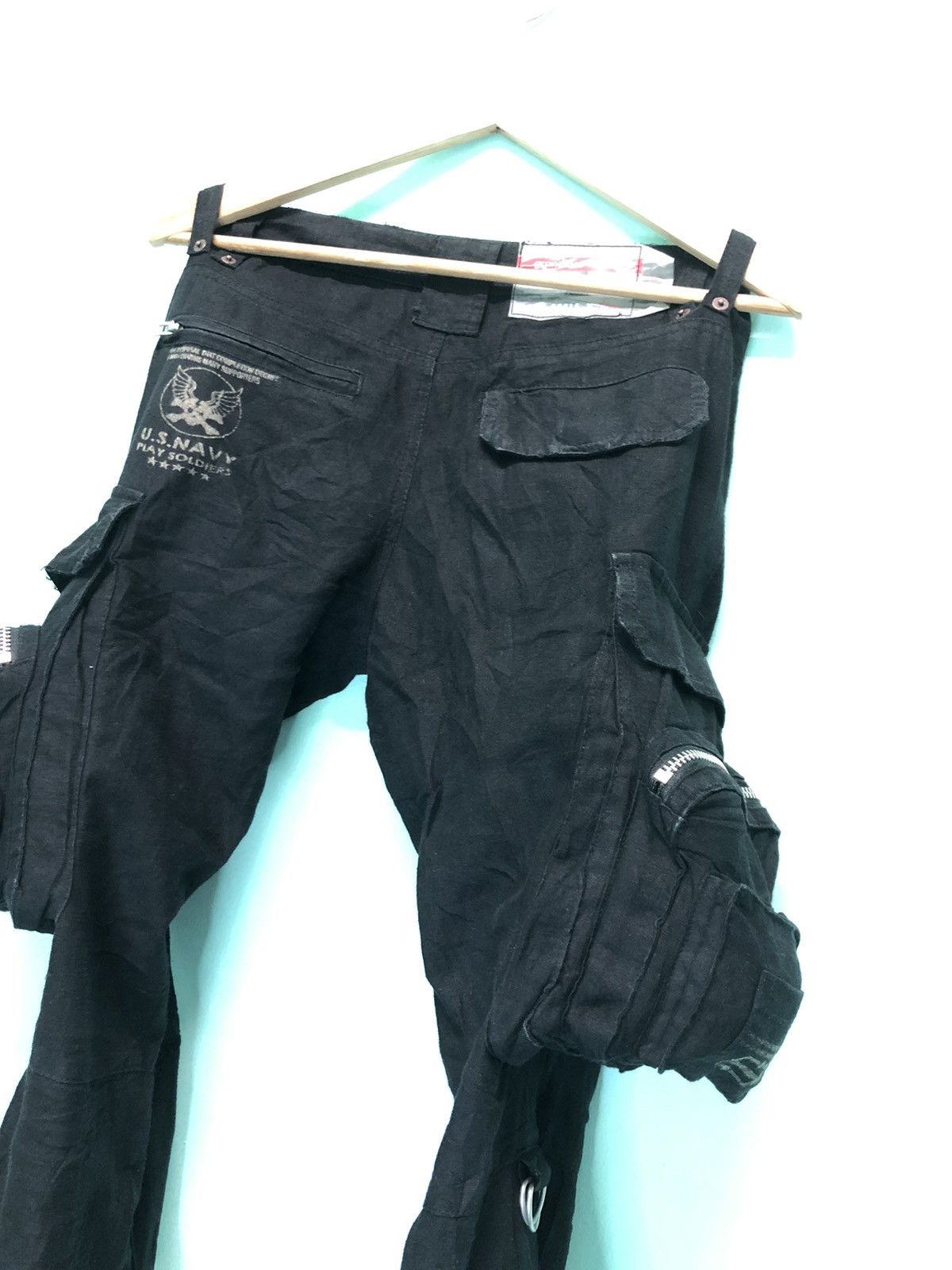Japanese Brand VINTAGE BOOTY TRAP x BOY’S STYLE x VENCE TACTICAL CARGO PANT Size US 29 - 7 Thumbnail