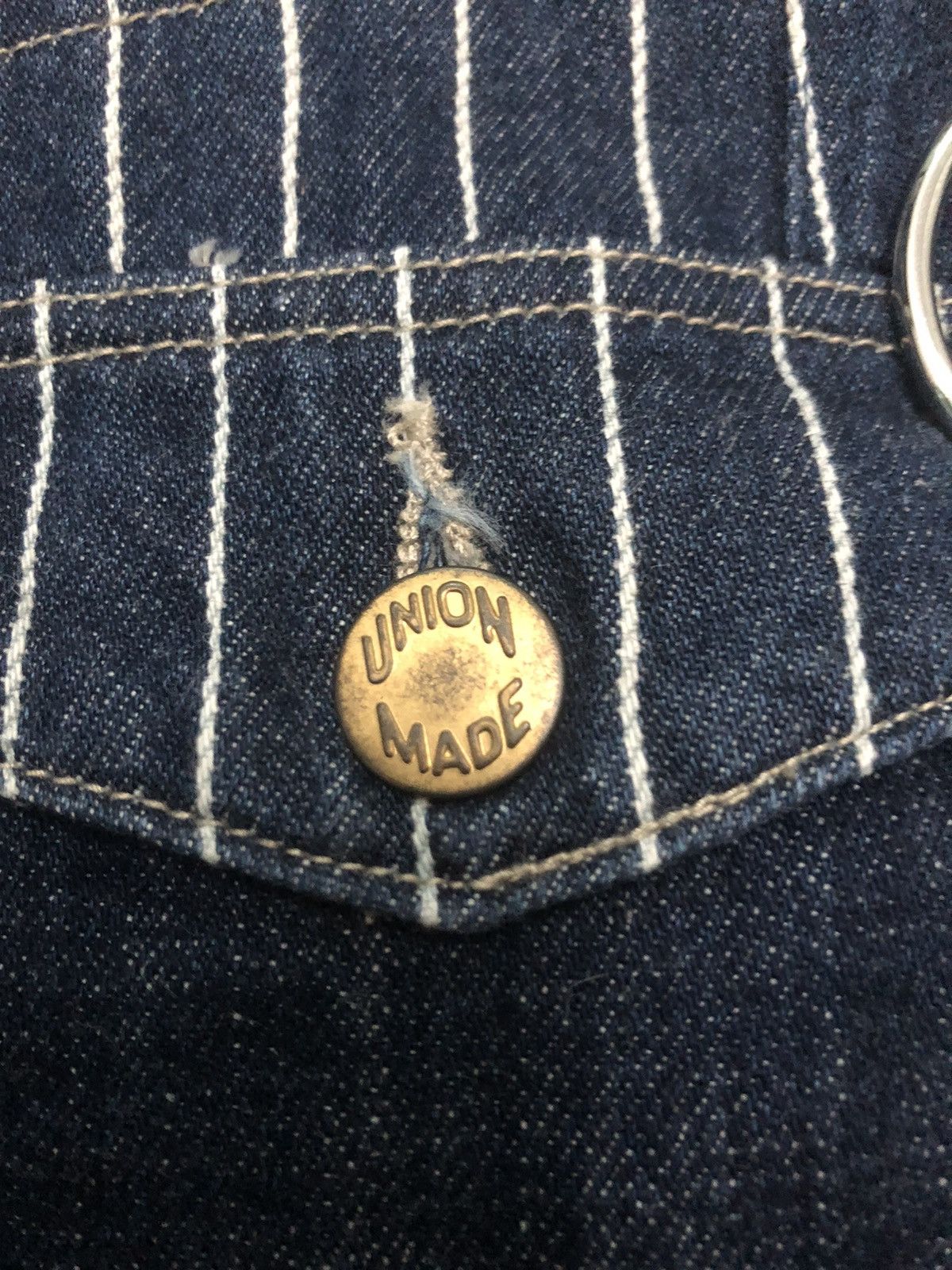 Japanese Brand × Vintage VINTAGE CEPO CRAFT UNION MADE BUCKLE BACK WABASH DENIM Size US 29 - 9 Thumbnail