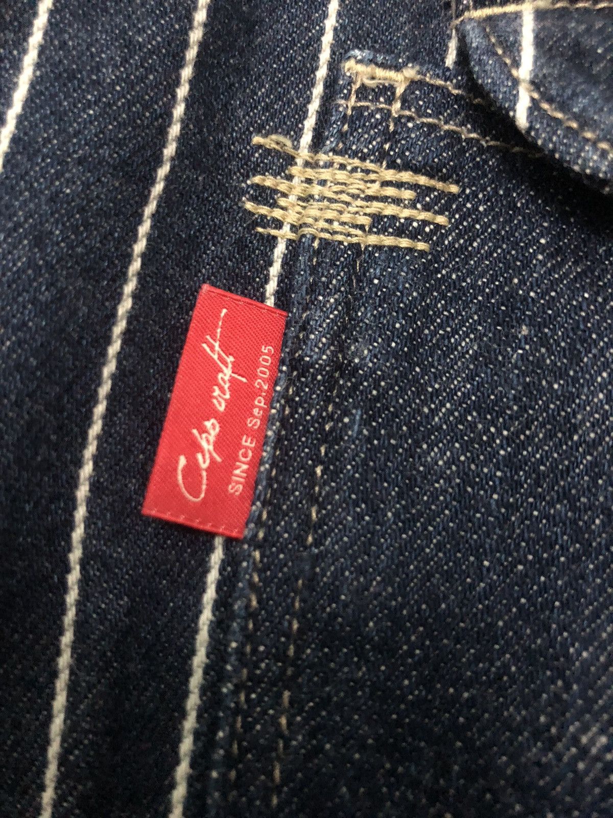 Japanese Brand × Vintage VINTAGE CEPO CRAFT UNION MADE BUCKLE BACK WABASH DENIM Size US 29 - 8 Thumbnail
