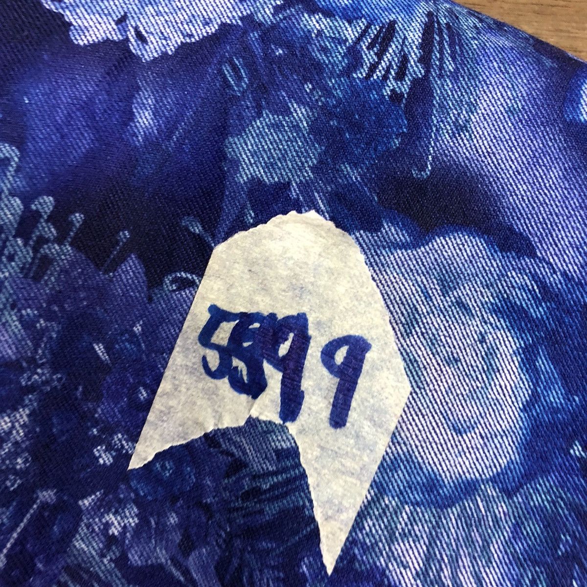 semanticdesign Semantic art 2 tone Blue Long Sleeve button ups #5599 Size US S / EU 44-46 / 1 - 12 Thumbnail