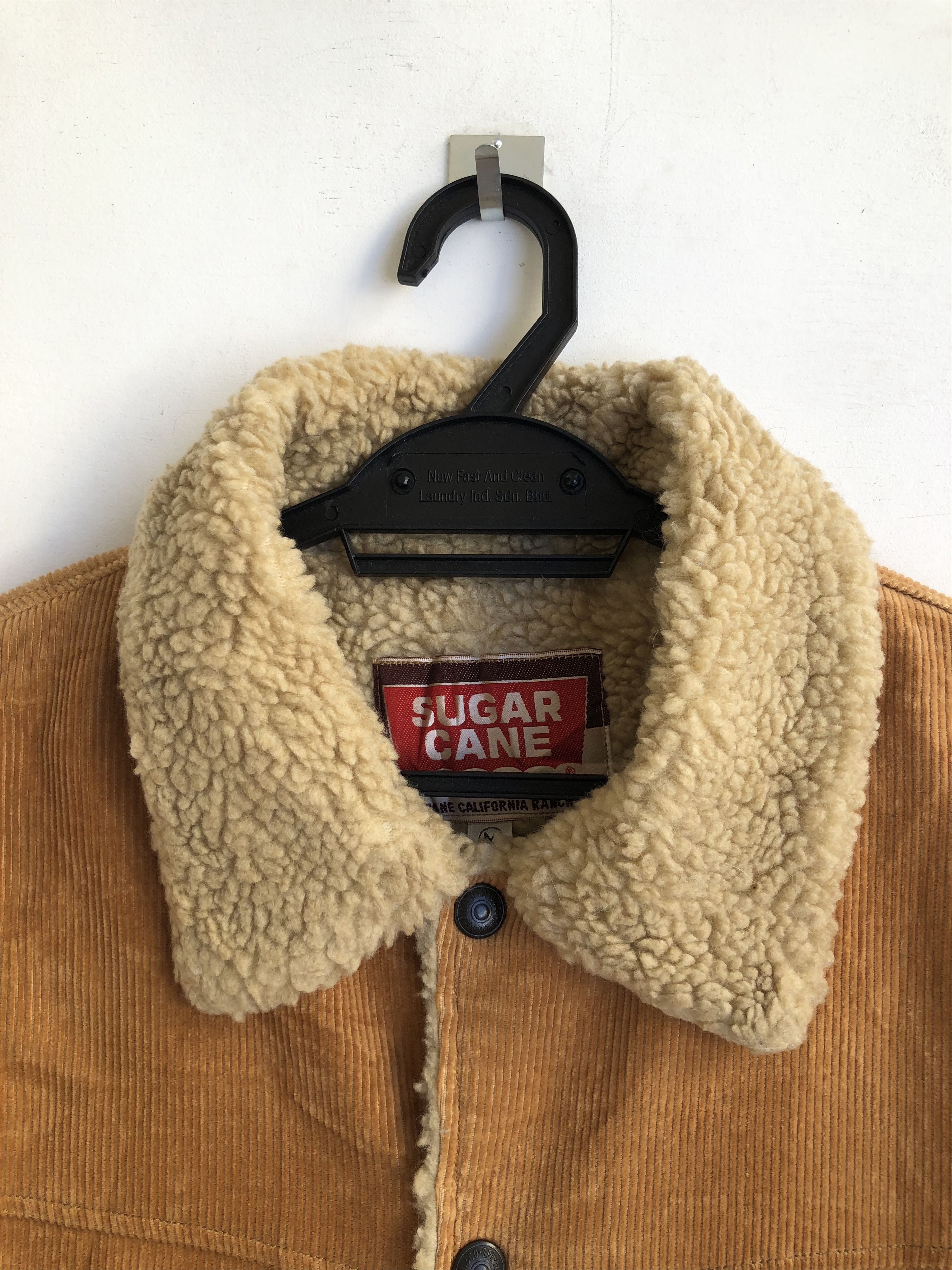 Sugar Cane × Vintage VINTAGE SUGAR CANE CORDUROY SHERPA FLEECE LINING JACKET Size US M / EU 48-50 / 2 - 9 Thumbnail