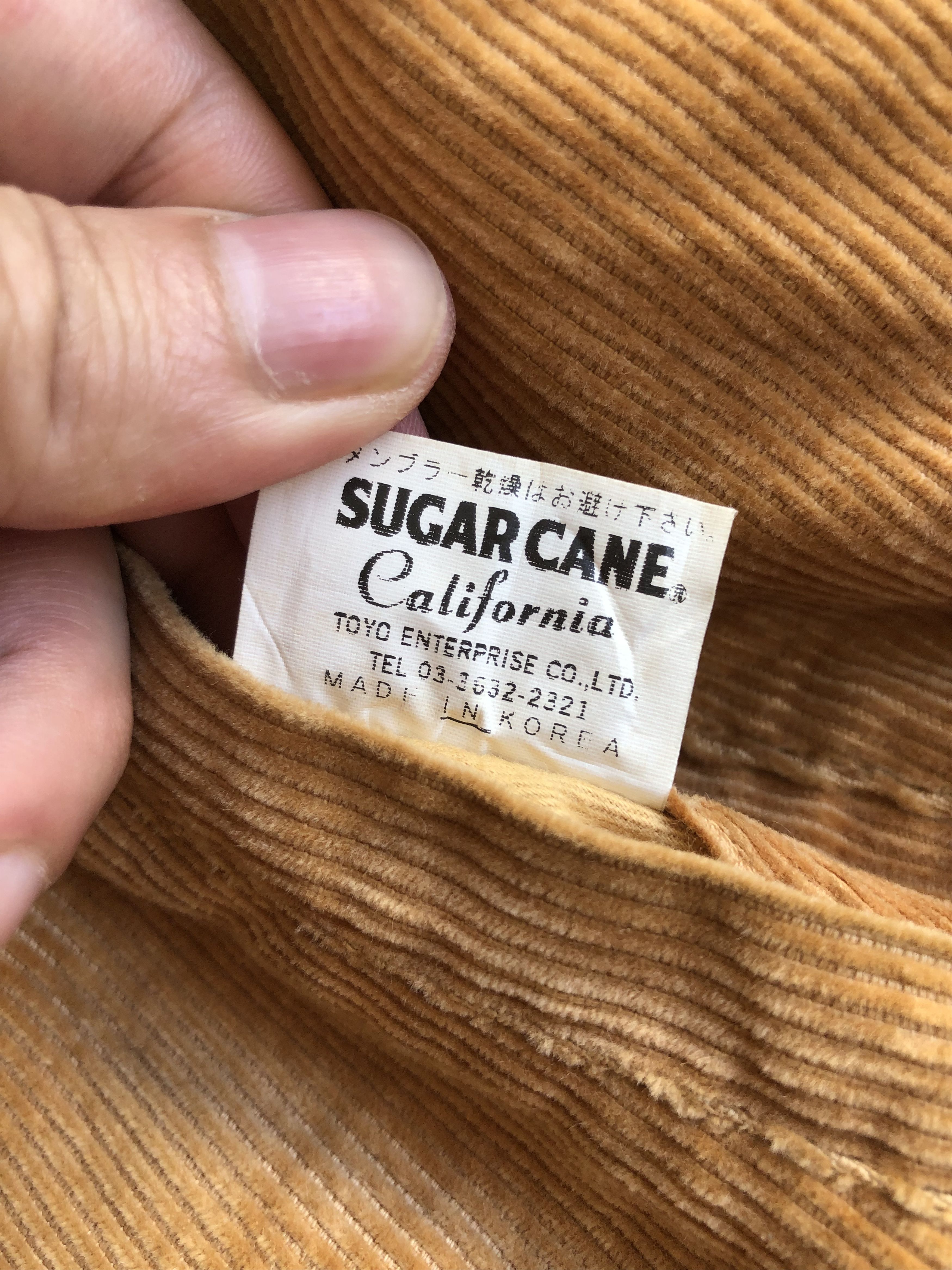 Sugar Cane × Vintage VINTAGE SUGAR CANE CORDUROY SHERPA FLEECE LINING JACKET Size US M / EU 48-50 / 2 - 15 Thumbnail