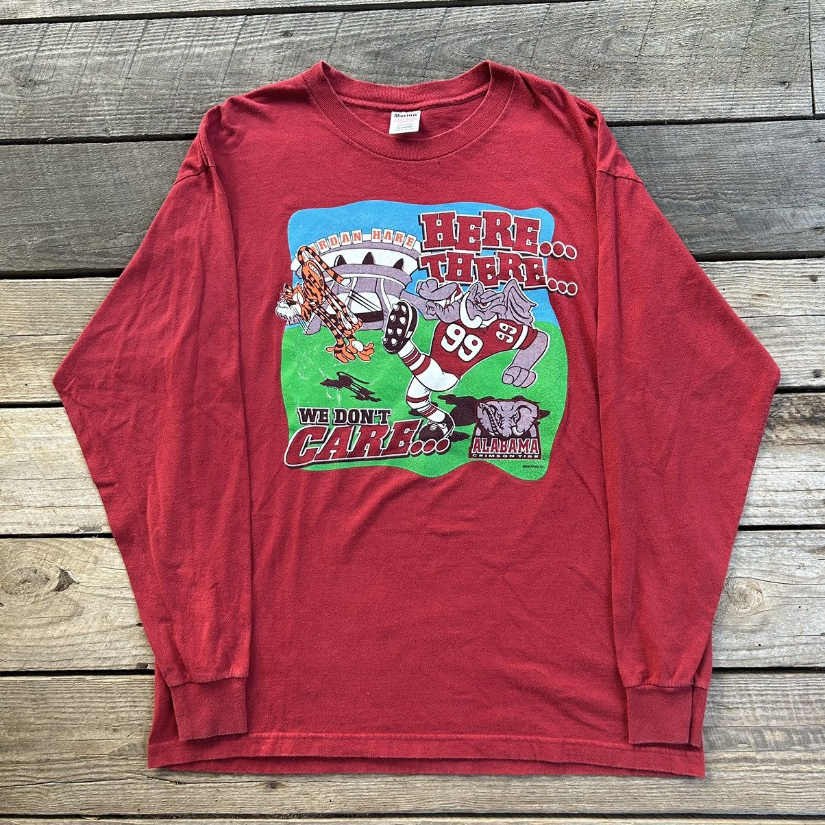 Vintage Vintage 1999 Alabama Crimson Tide Jordan Parody T Shirt Size US XL / EU 56 / 4 - 1 Thumbnail