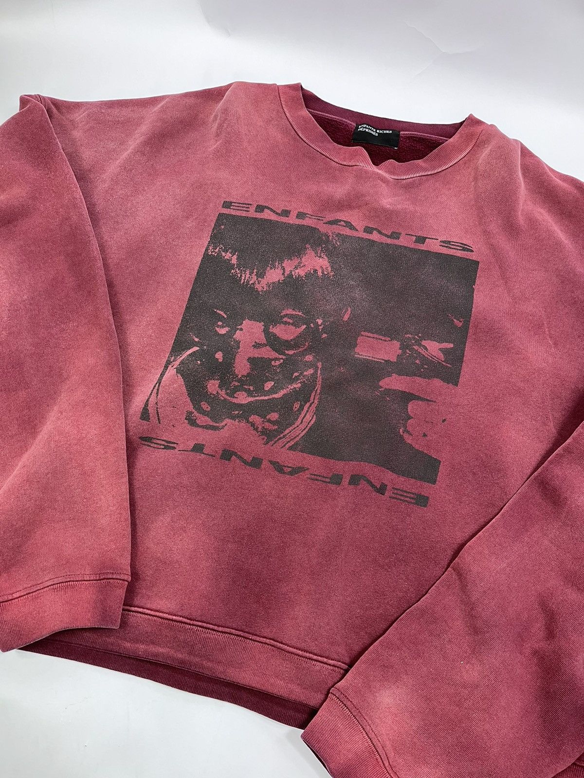 Enfants Riches Deprimes ENFANTS RICHES DÉPRIMÉS ERD GIRL/GUN CREWNECK - SUN FADED Size US XXL / EU 58 / 5 - 1 Thumbnail
