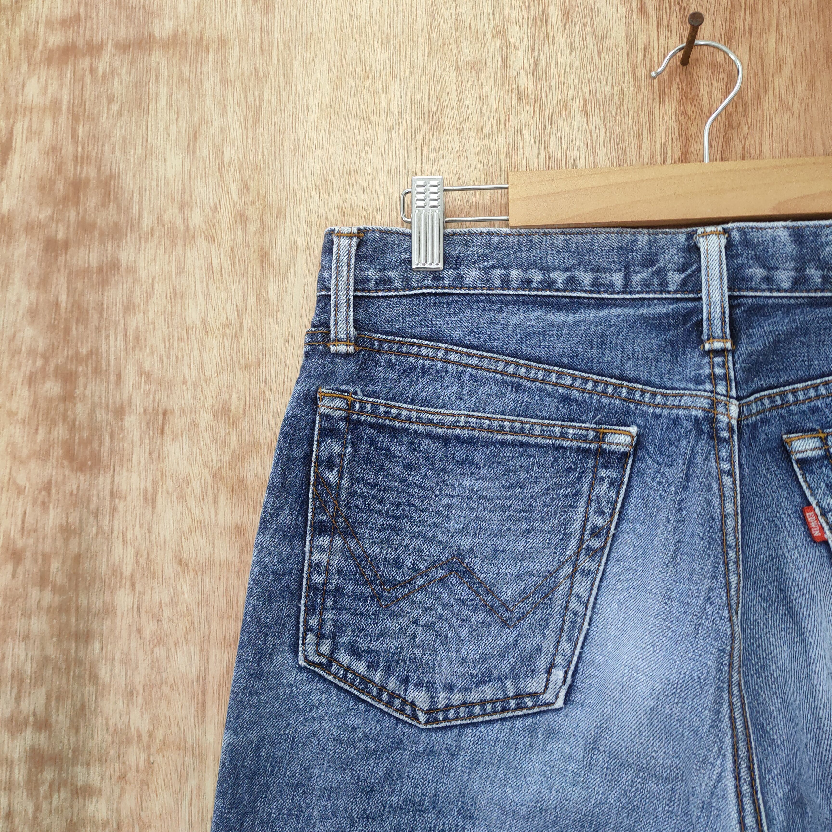 Edwin × Vintage 31×31 FLARED JEANS DENIM PANTS Size US 31 - 15 Thumbnail