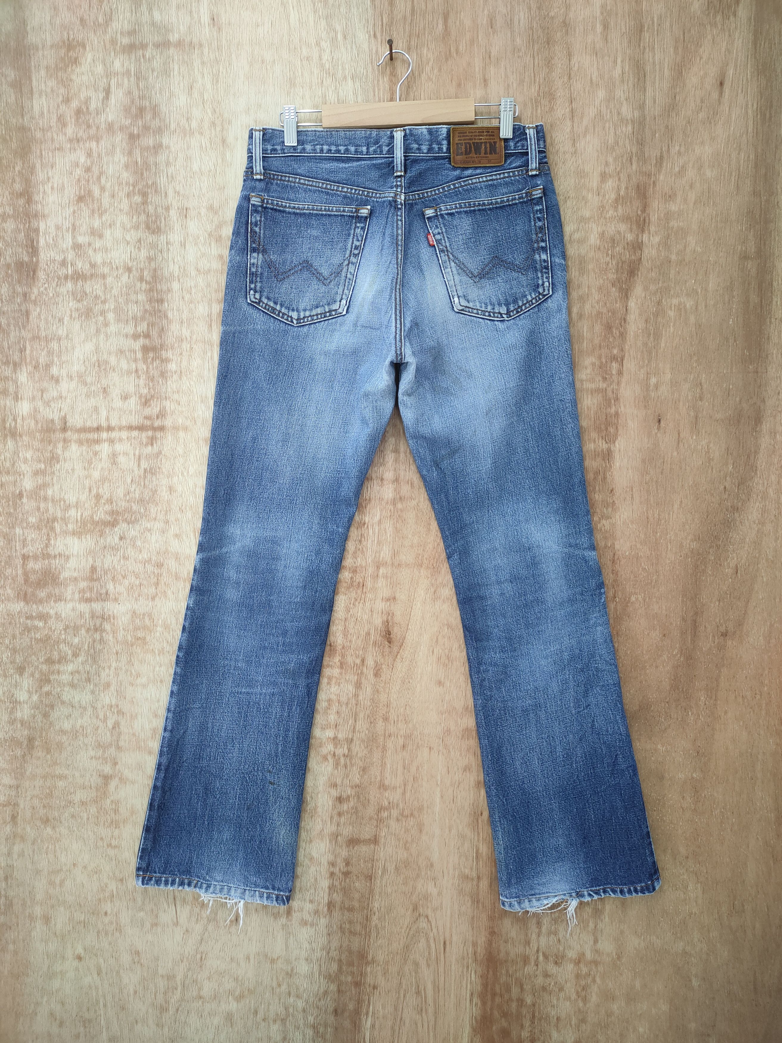 Edwin × Vintage 31×31 FLARED JEANS DENIM PANTS Size US 31 - 5 Thumbnail