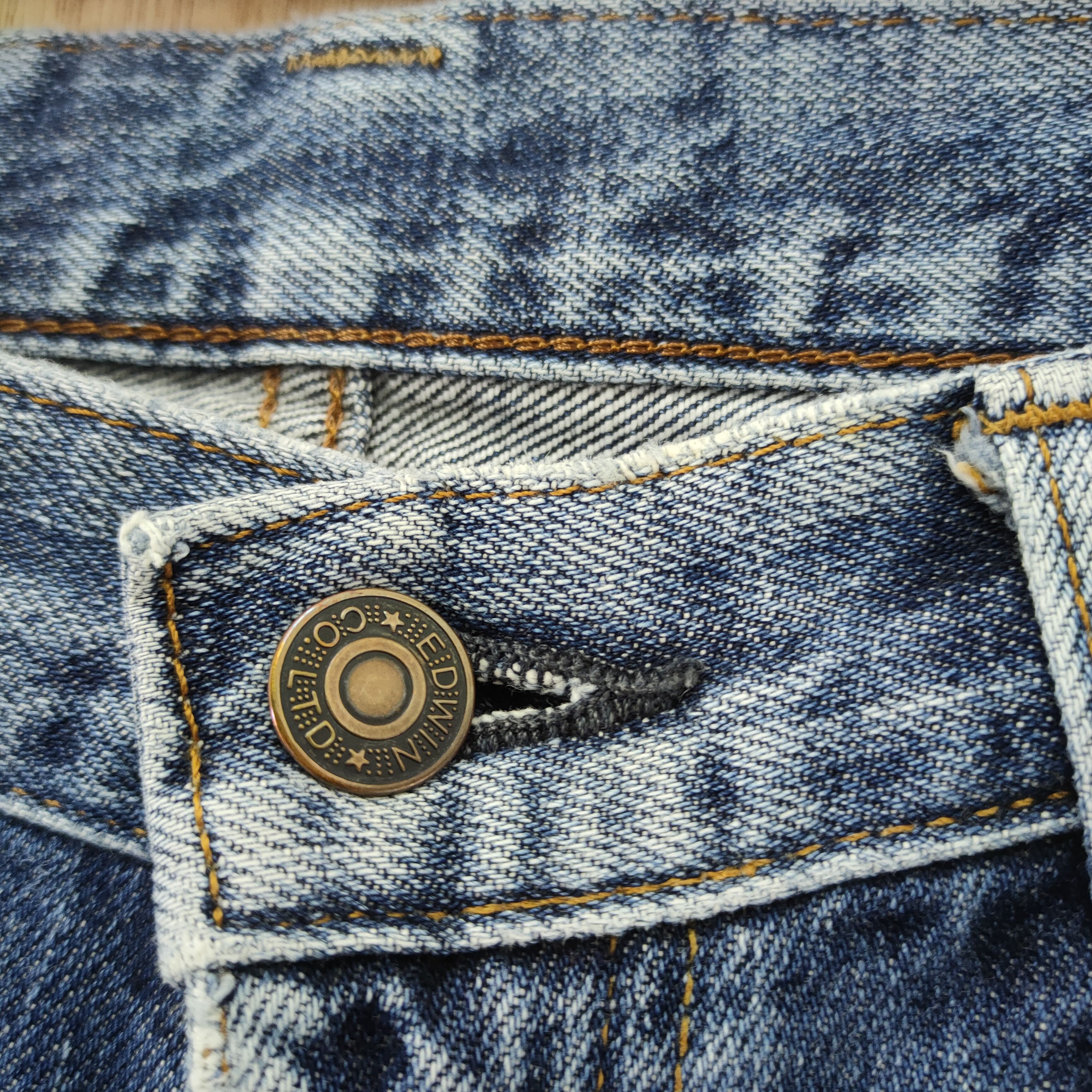Edwin × Vintage 31×31 FLARED JEANS DENIM PANTS Size US 31 - 8 Thumbnail