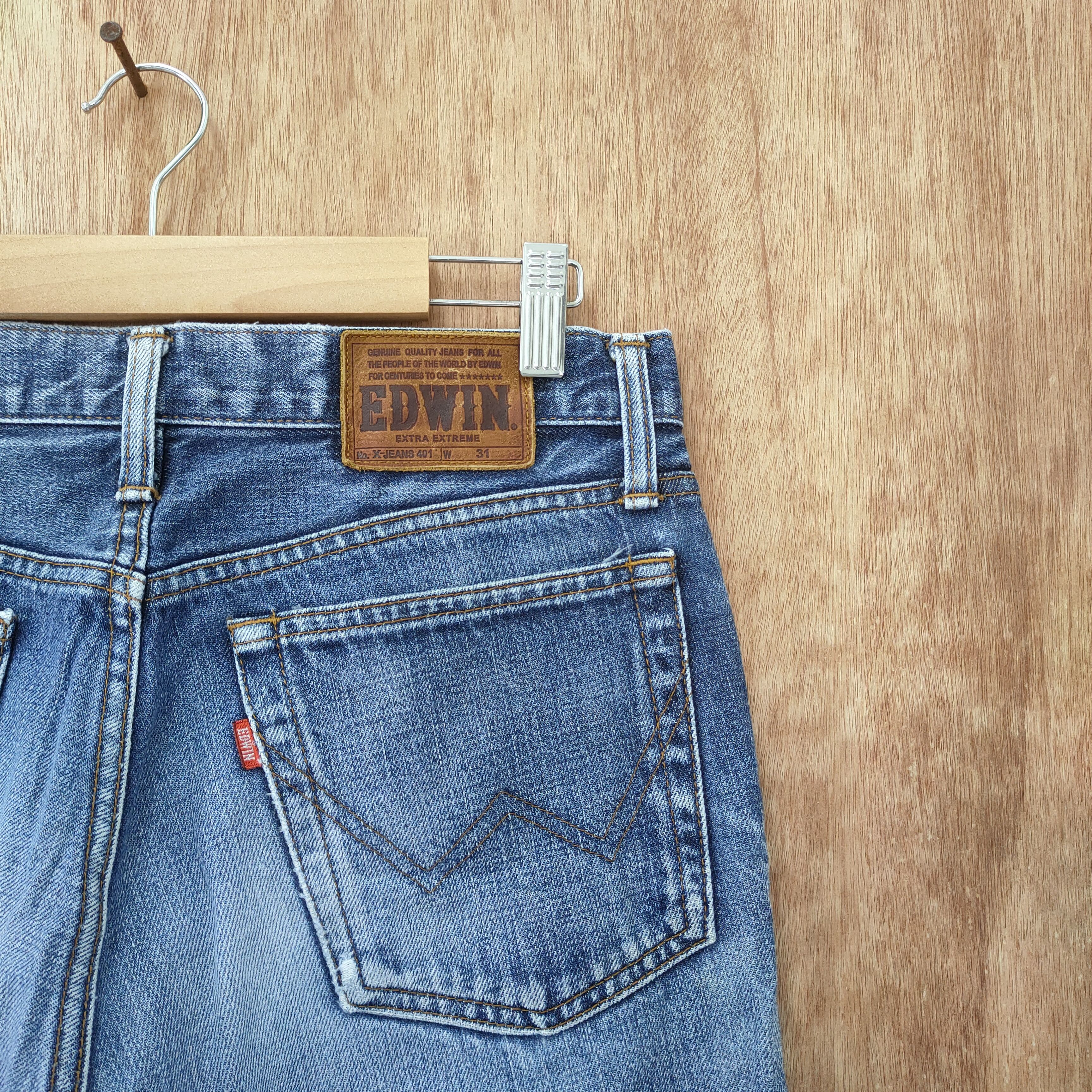 Edwin × Vintage 31×31 FLARED JEANS DENIM PANTS Size US 31 - 14 Thumbnail