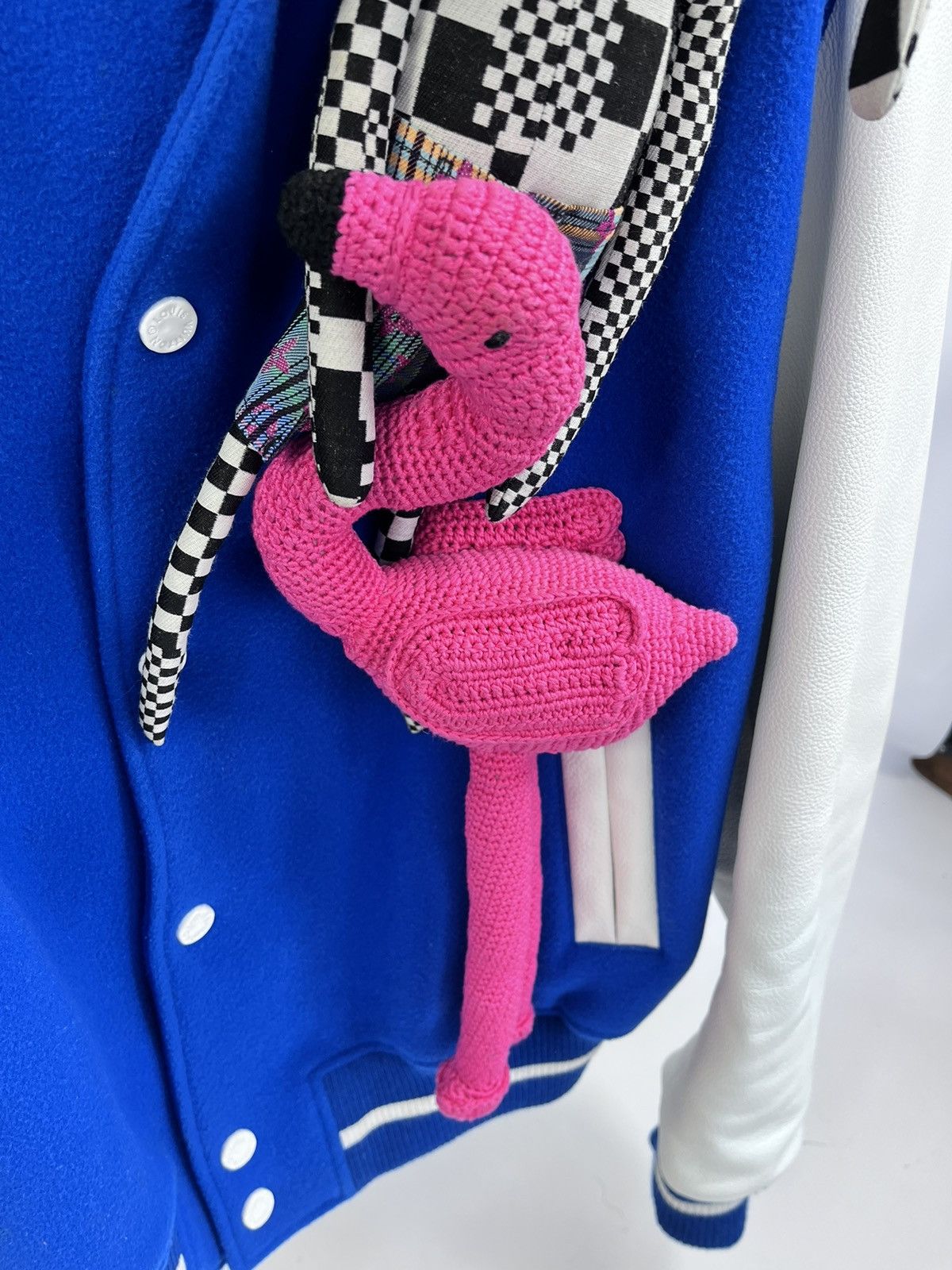 Louis Vuitton LOUIS VUITTON VIRGIL ABLOH PUPPETS VARSITY JACKET (RARE) Size US XL / EU 56 / 4 - 7 Thumbnail