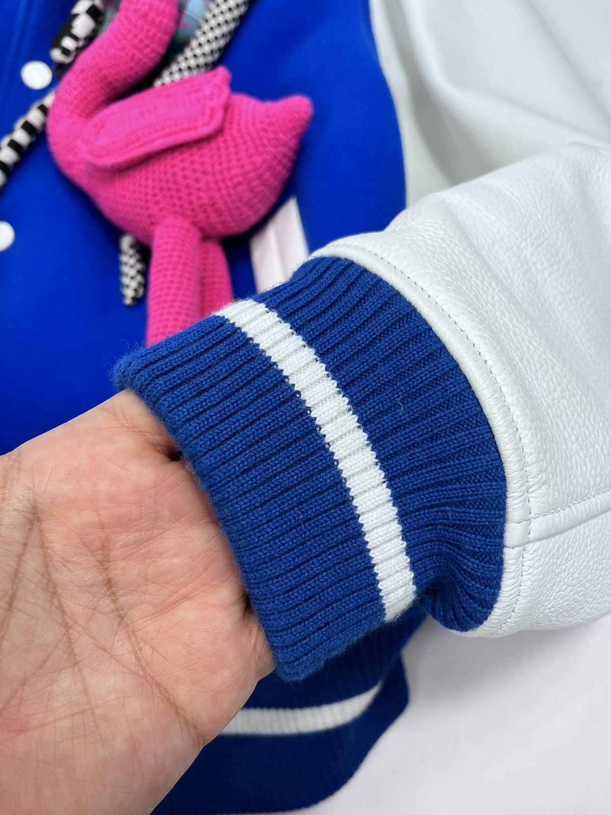 Louis Vuitton LOUIS VUITTON VIRGIL ABLOH PUPPETS VARSITY JACKET (RARE) Size US XL / EU 56 / 4 - 12 Thumbnail