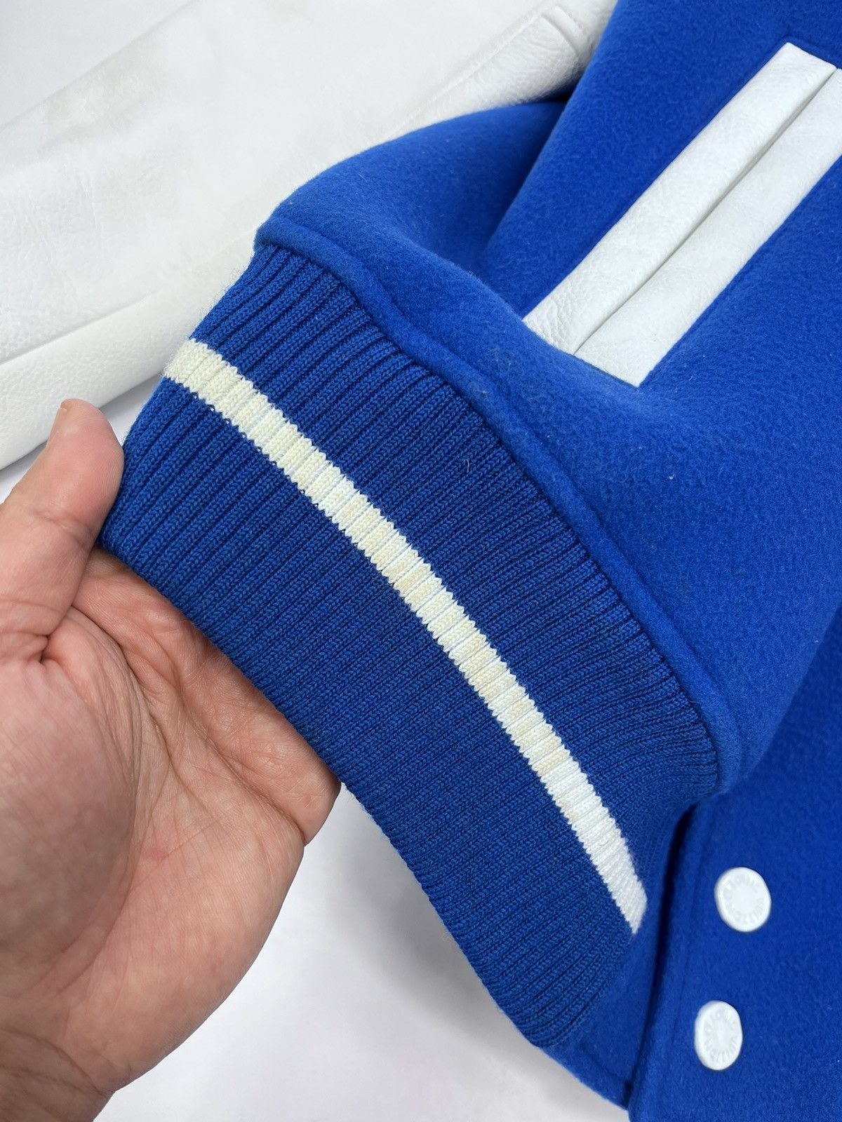 Louis Vuitton LOUIS VUITTON VIRGIL ABLOH PUPPETS VARSITY JACKET (RARE) Size US XL / EU 56 / 4 - 14 Thumbnail