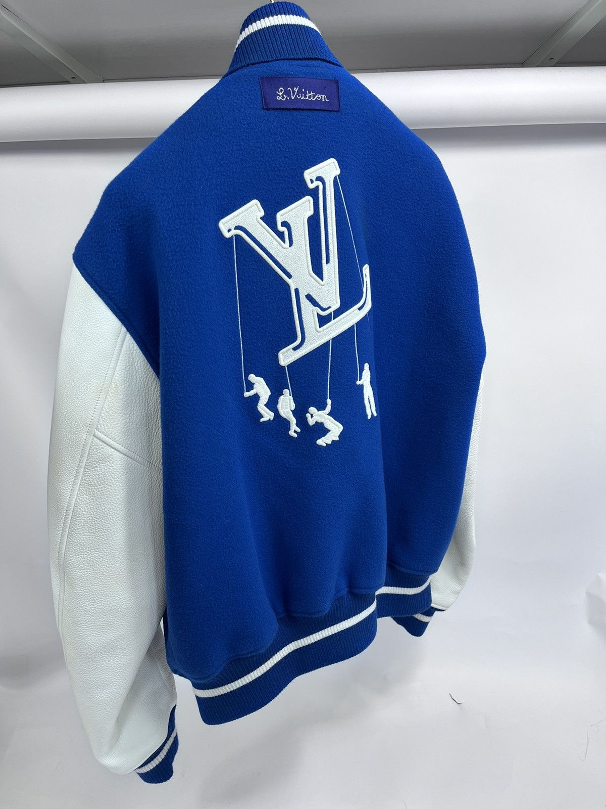 Louis Vuitton LOUIS VUITTON VIRGIL ABLOH PUPPETS VARSITY JACKET (RARE) Size US XL / EU 56 / 4 - 2 Thumbnail