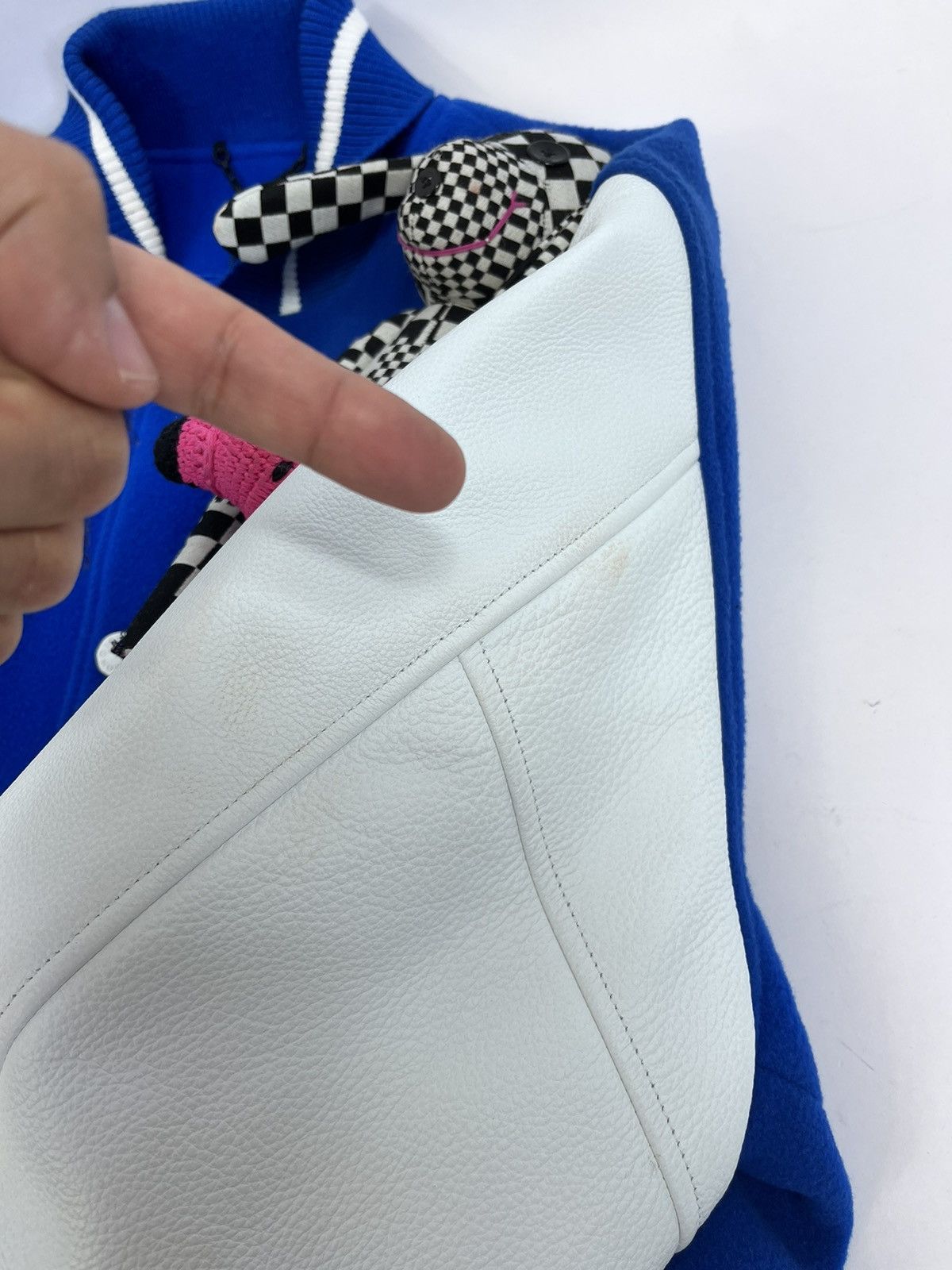 Louis Vuitton LOUIS VUITTON VIRGIL ABLOH PUPPETS VARSITY JACKET (RARE) Size US XL / EU 56 / 4 - 24 Thumbnail