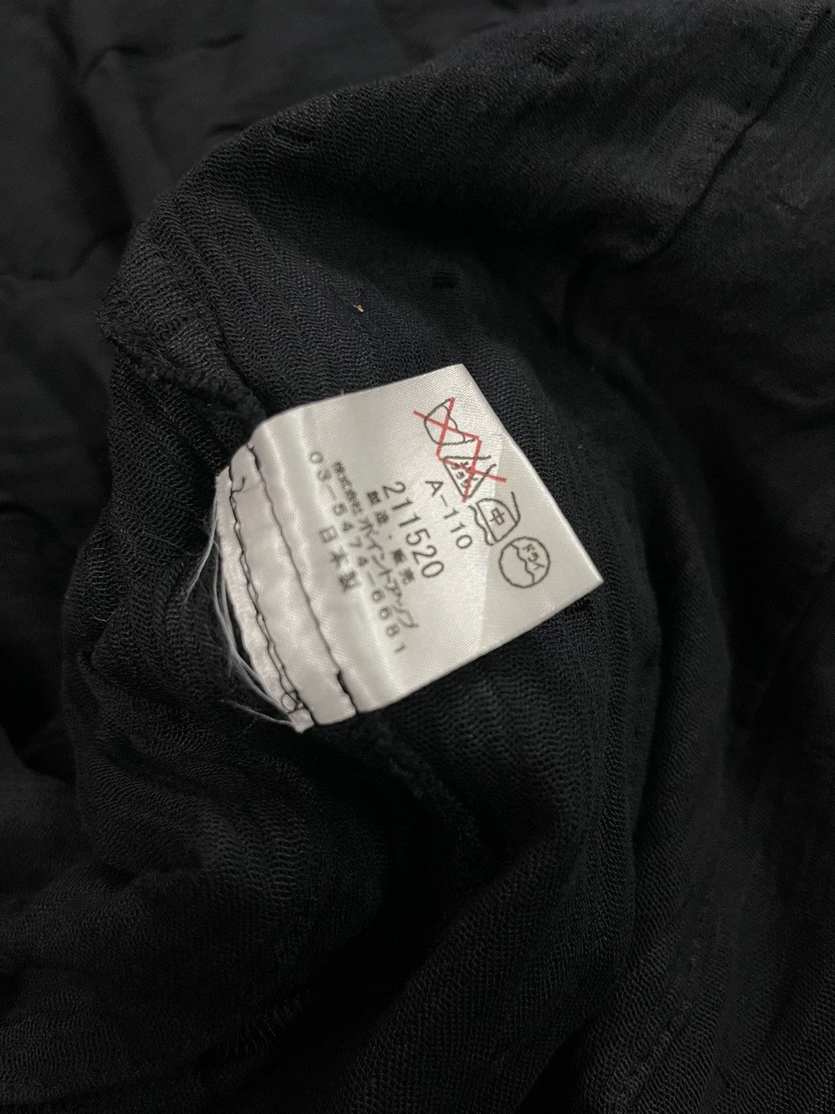 Hai Sporting Gear × Issey Miyake × Vintage Issey Miyake Hai Collection By Hisa Matsushima Black Skirts Size 30" / US 8 / IT 44 - 10 Thumbnail