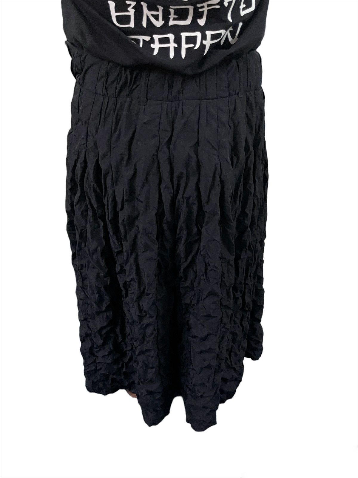 Hai Sporting Gear × Issey Miyake × Vintage Issey Miyake Hai Collection By Hisa Matsushima Black Skirts Size 30" / US 8 / IT 44 - 5 Thumbnail