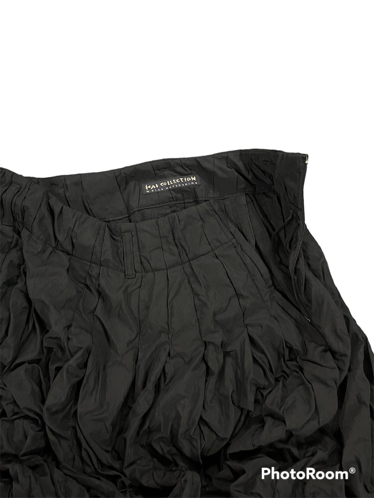 Hai Sporting Gear × Issey Miyake × Vintage Issey Miyake Hai Collection By Hisa Matsushima Black Skirts Size 30" / US 8 / IT 44 - 6 Thumbnail