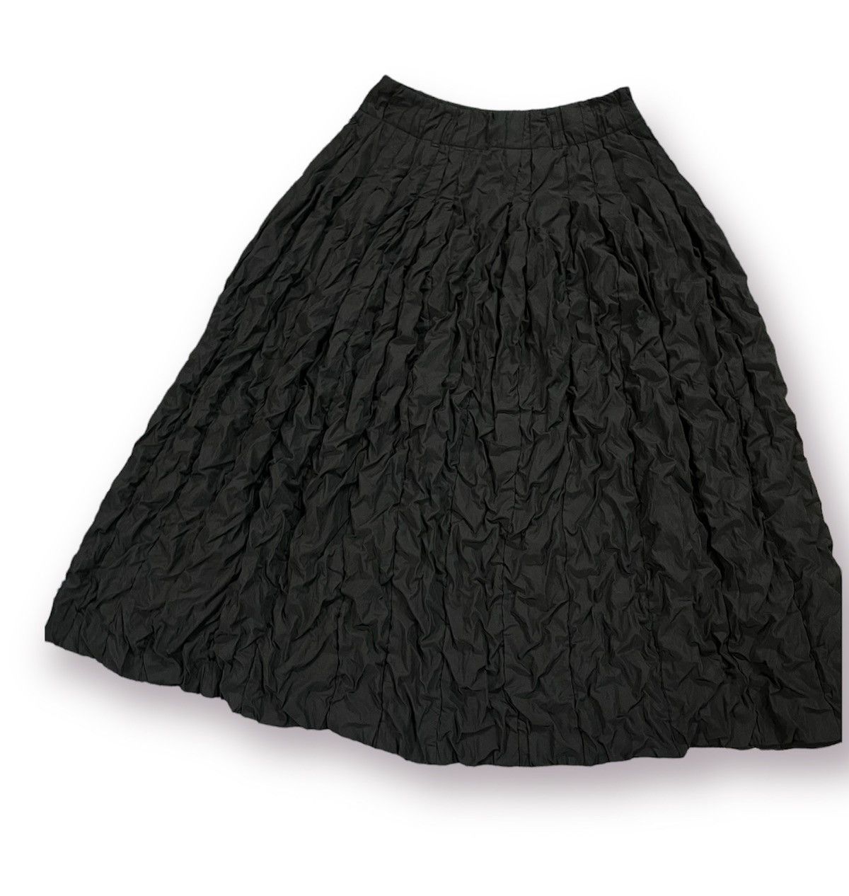Hai Sporting Gear × Issey Miyake × Vintage Issey Miyake Hai Collection By Hisa Matsushima Black Skirts Size 30" / US 8 / IT 44 - 2 Thumbnail