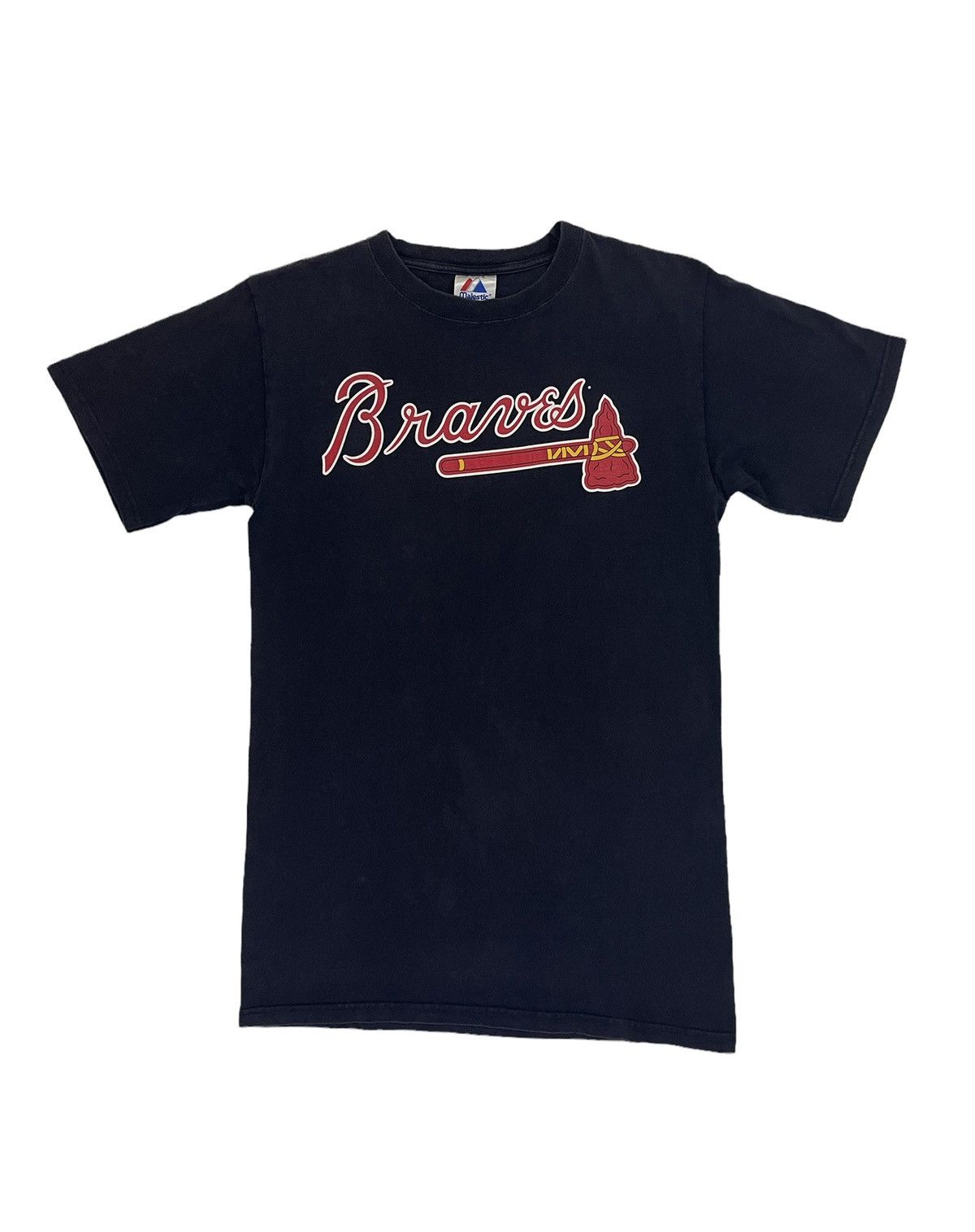 MLB × Vintage vintage jones 25 atlanta braves player mlb tshirt Size US M / EU 48-50 / 2 - 2 Thumbnail