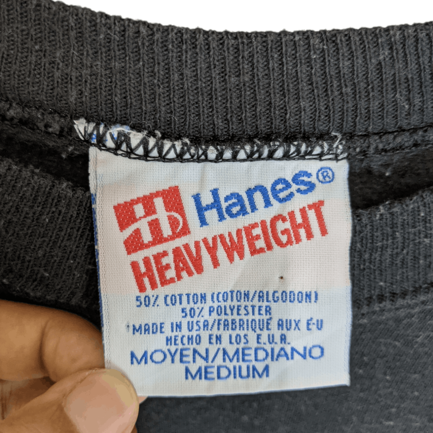 Hanes × Vintage Vintage 90's HANES Snowboard Jumper Sweatshirt Size US M / EU 48-50 / 2 - 6 Thumbnail