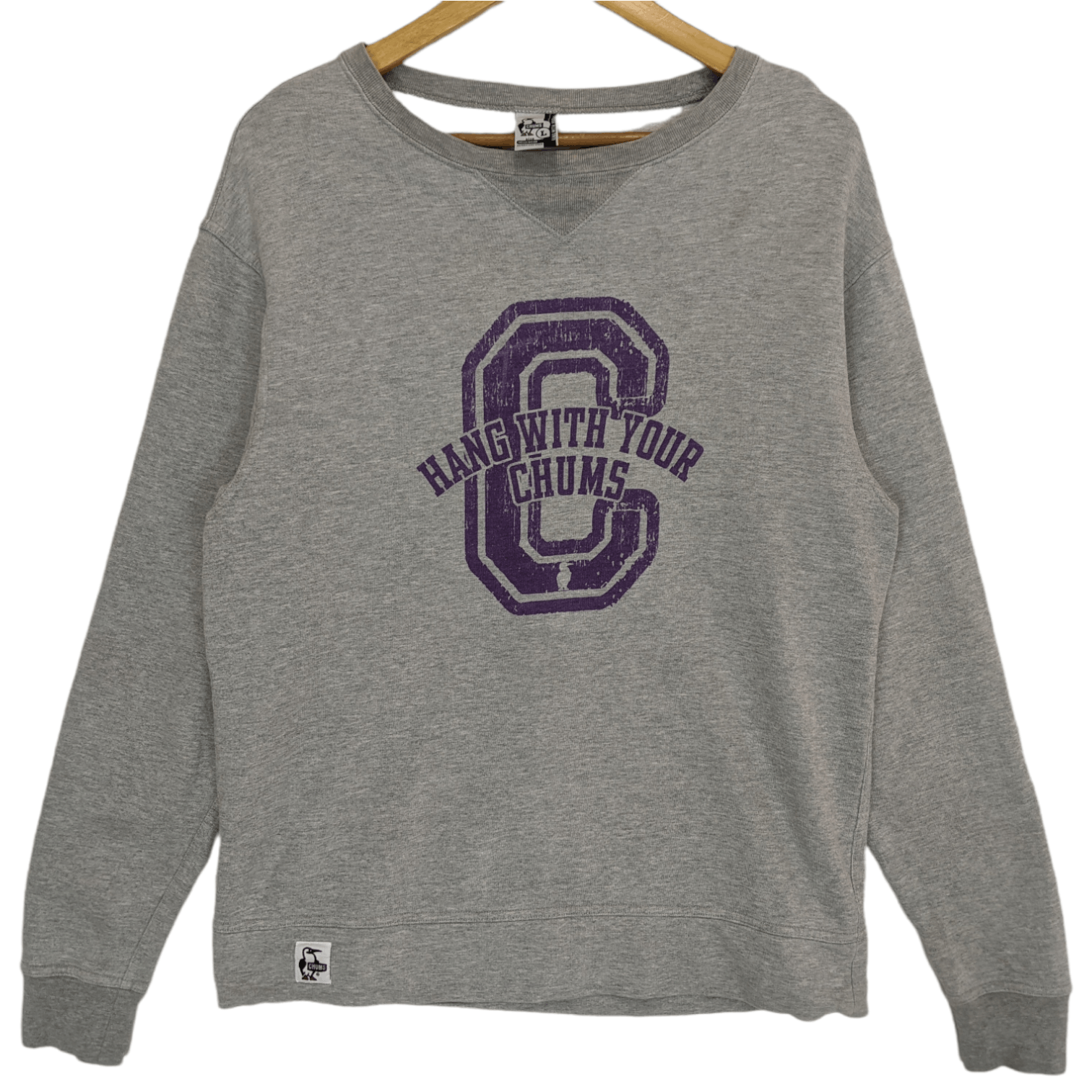 Chums CHUMS Penguin Big Spell Out Jumper Sweatshirt Size US M / EU 48-50 / 2 - 3 Thumbnail
