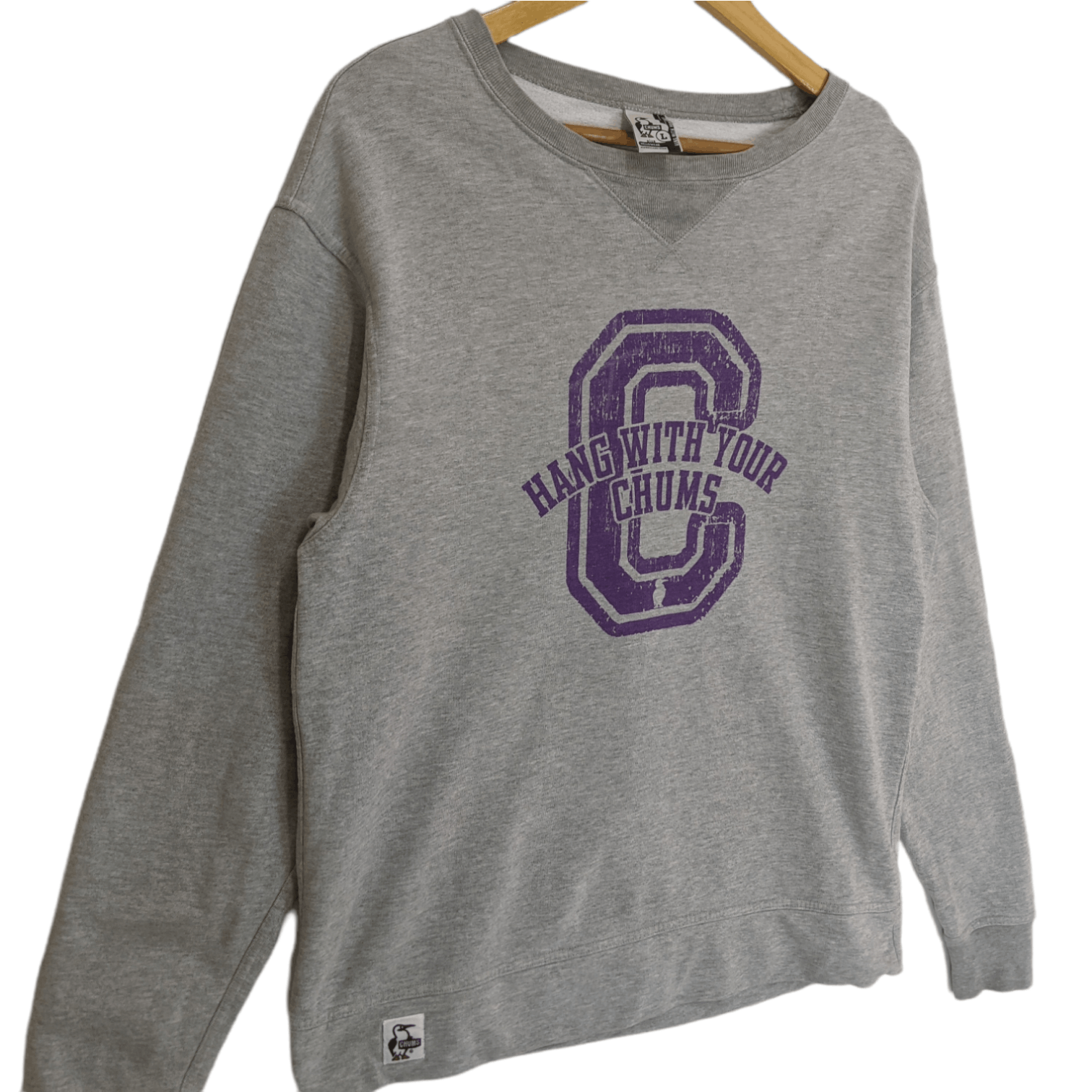 Chums CHUMS Penguin Big Spell Out Jumper Sweatshirt Size US M / EU 48-50 / 2 - 2 Thumbnail