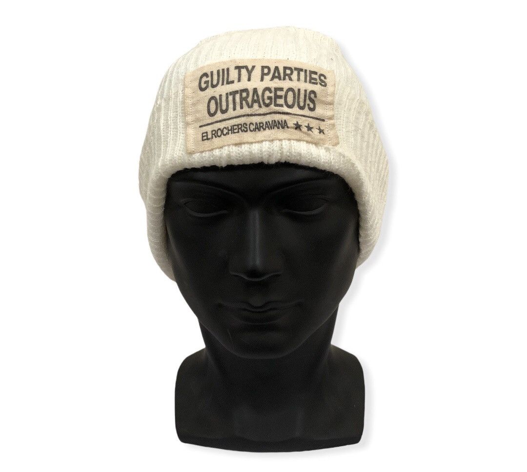 image of Guilty Parties Spell Out Beanie Hat, Men's