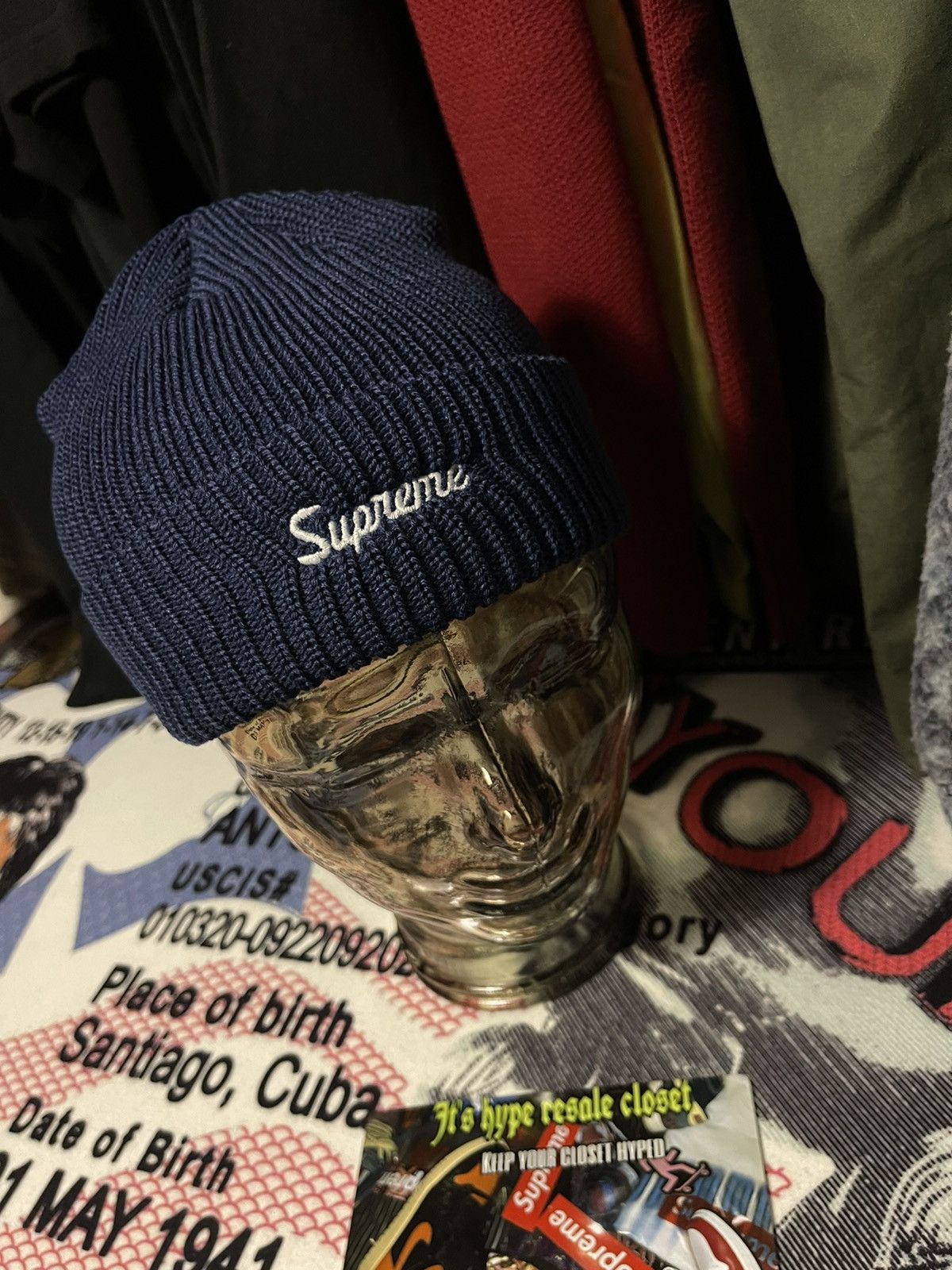 ランキングや新製品 Supreme Supreme Loose - Gauge Beanie Brown иγ