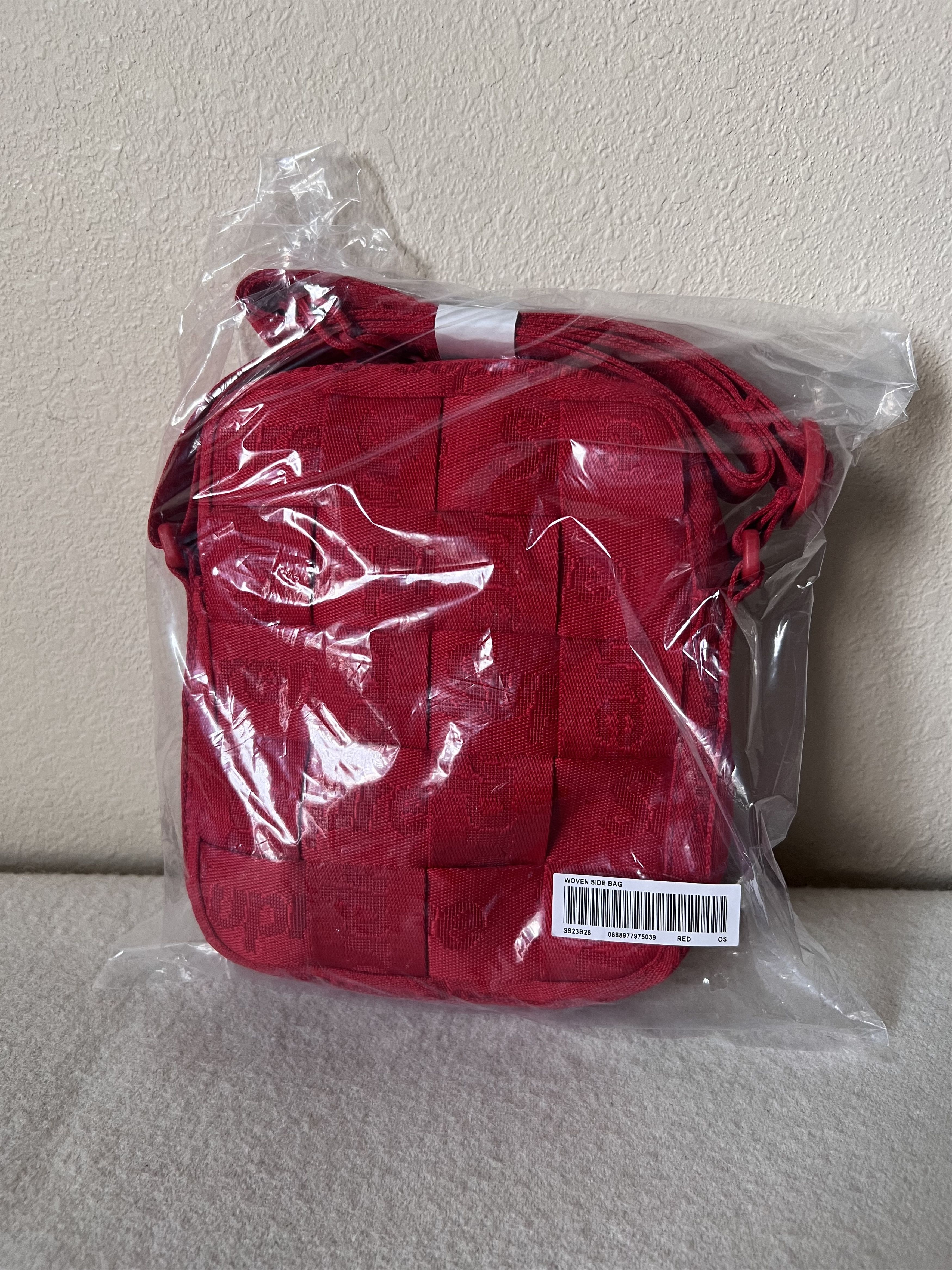 Supreme Supreme Woven Side Bag in Red Size ONE SIZE - 2 Thumbnail