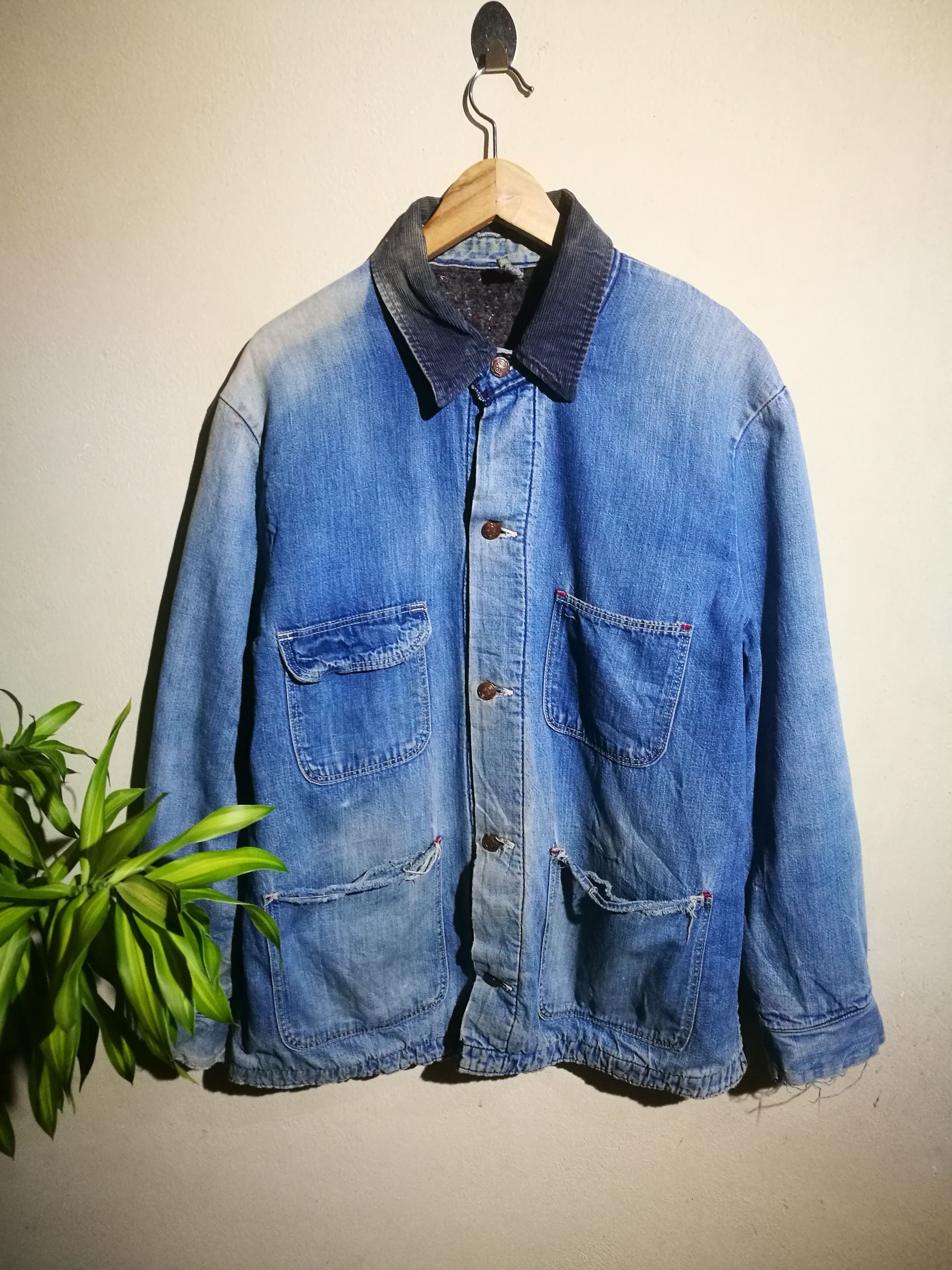 Vintage × Wrangler Vintage Distressed Wrangler 70's Blanket Jacket Size US M / EU 48-50 / 2 - 1 Thumbnail