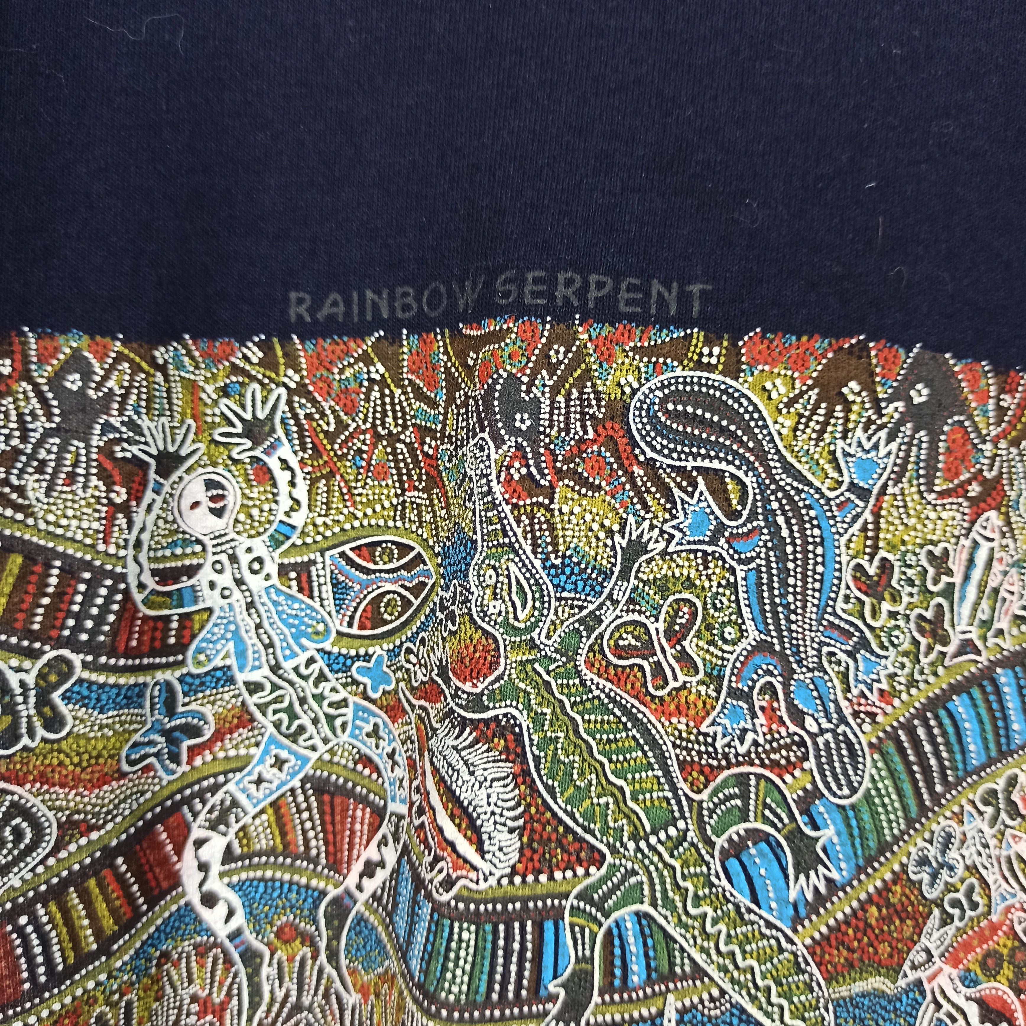 Arts & Science 🔥 Aboriginal Art Australia Rainbow Serpent Danny Eastwood Size US S / EU 44-46 / 1 - 4 Thumbnail