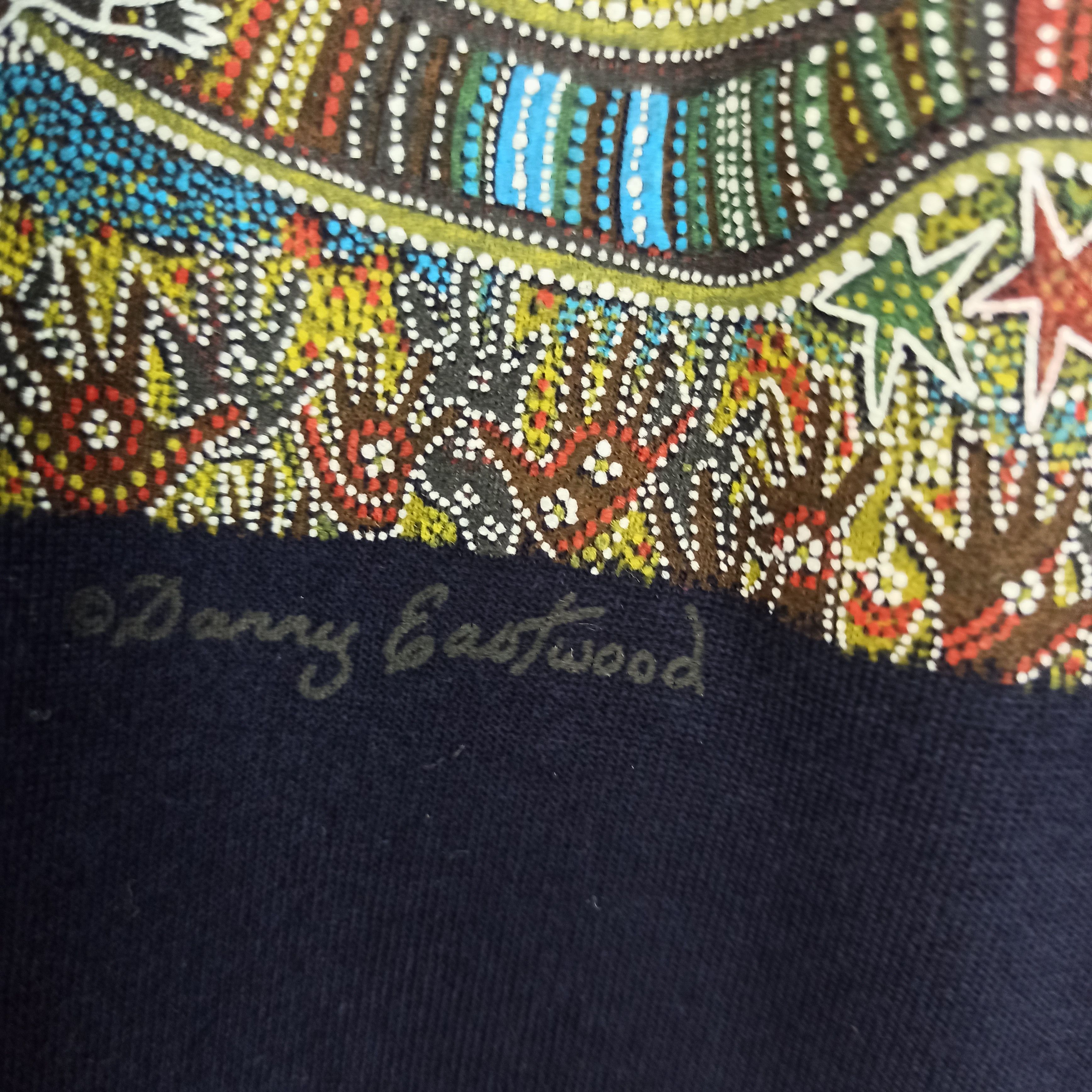Arts & Science 🔥 Aboriginal Art Australia Rainbow Serpent Danny Eastwood Size US S / EU 44-46 / 1 - 6 Thumbnail