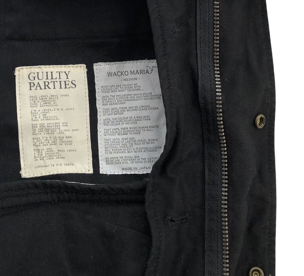 Wacko Maria 🔥Wacko Maria Guilty Parties Fuckers NYC M65 Parkas Jacket Size US M / EU 48-50 / 2 - 15 Thumbnail