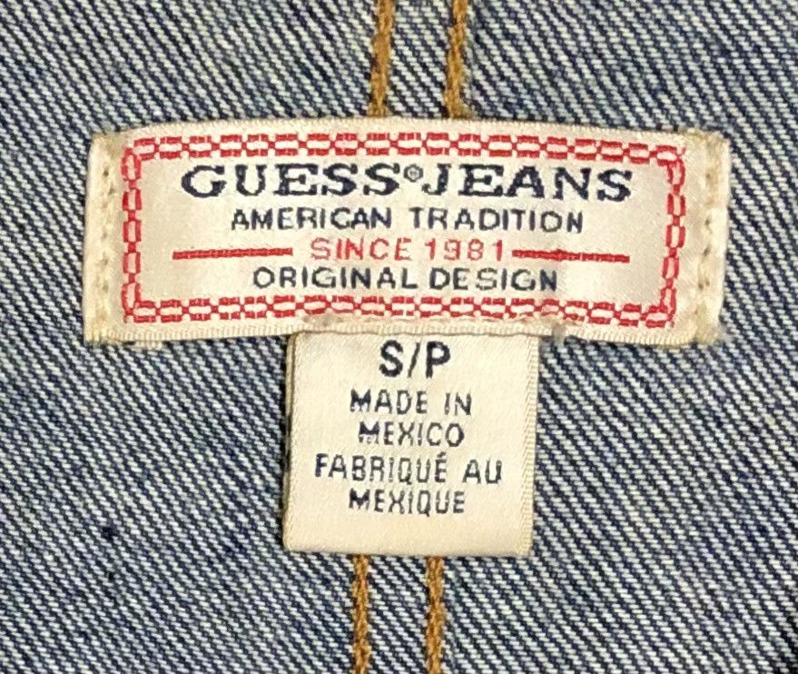 Guess Vintage Guess Jeans American Tradition Distressed Jacket Size S / US 4 / IT 40 - 14 Thumbnail