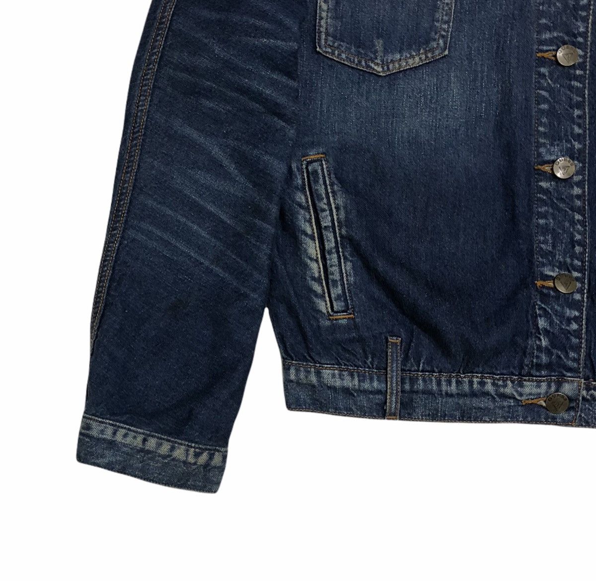 Guess Vintage Guess Jeans American Tradition Distressed Jacket Size S / US 4 / IT 40 - 5 Thumbnail
