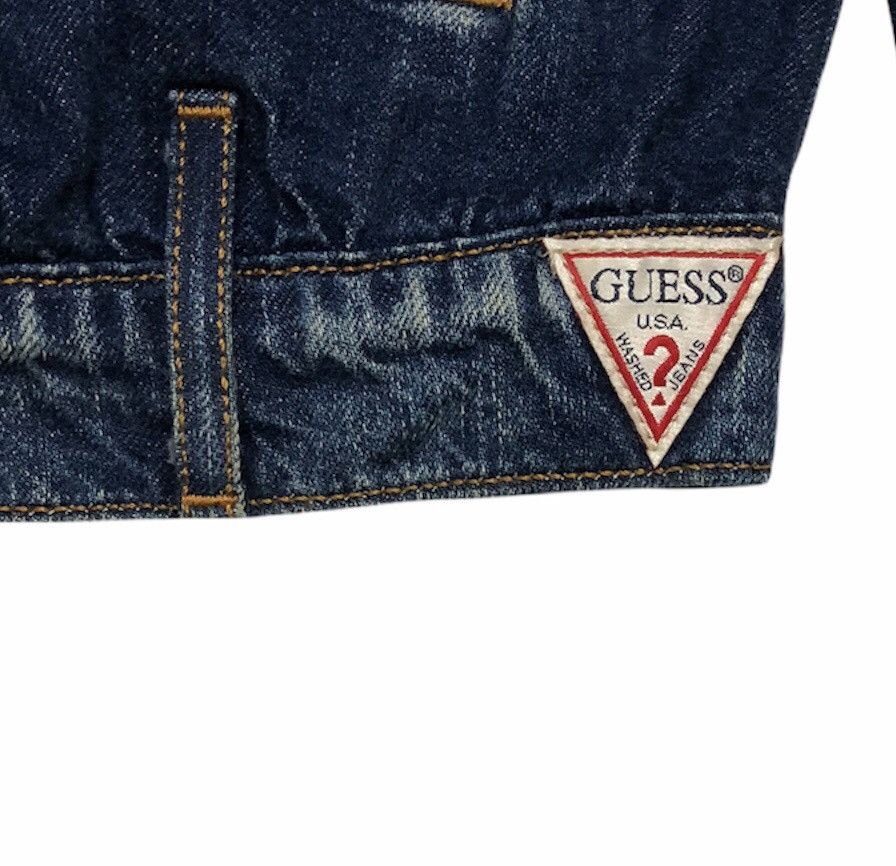 Guess Vintage Guess Jeans American Tradition Distressed Jacket Size S / US 4 / IT 40 - 7 Thumbnail