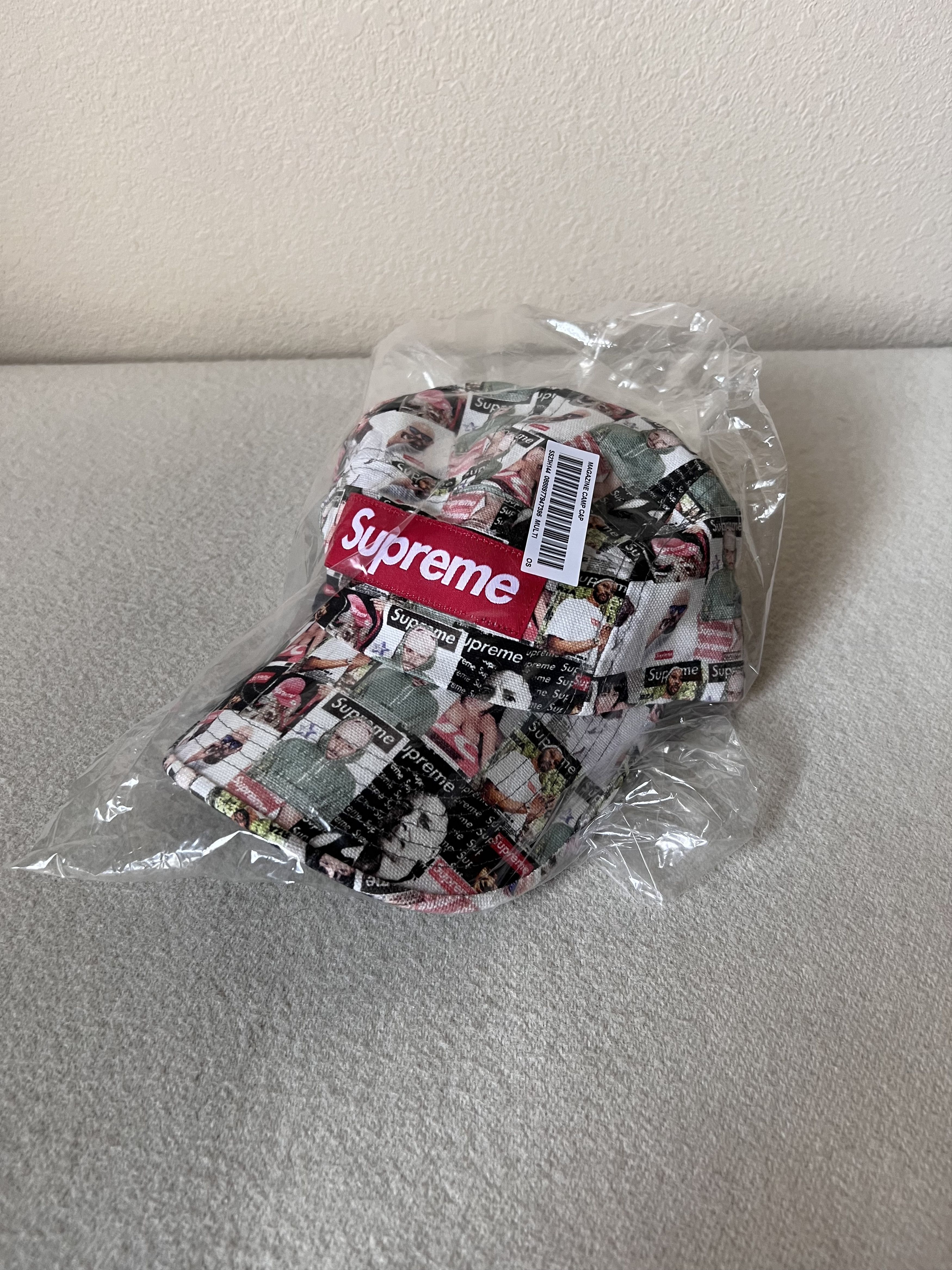 image of Supreme Magazine Camp Cap, Men's