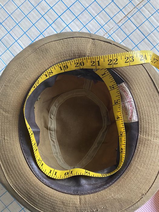 Vintage Filson Tin Cloth Round Bush Hat Dark Tan Color | Grailed