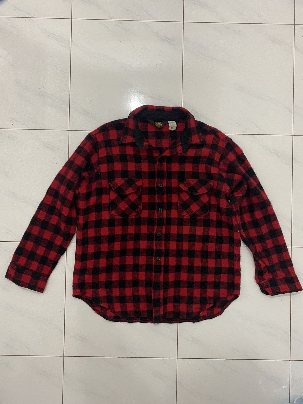 Woolrich Woolen Mills VTG Woolrich Classic Flannel Jacket Size US XL / EU 56 / 4 - 2 Thumbnail