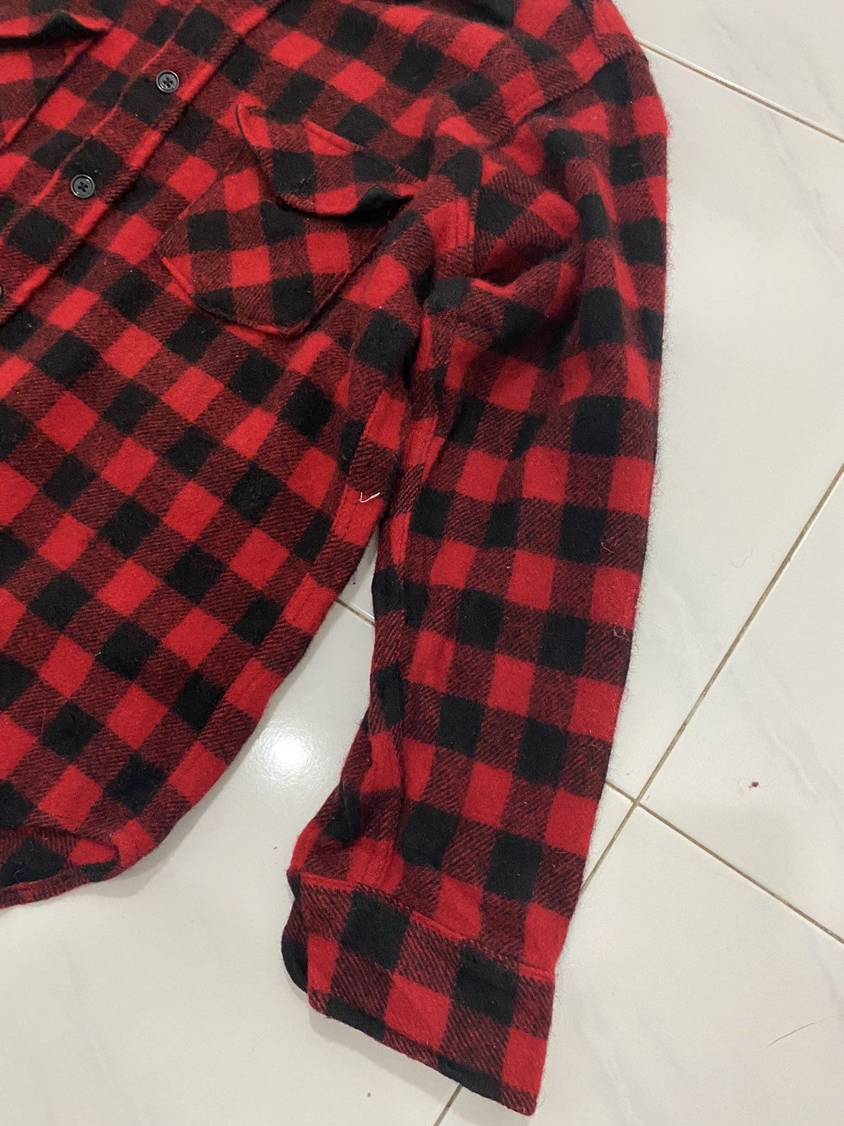 Woolrich Woolen Mills VTG Woolrich Classic Flannel Jacket Size US XL / EU 56 / 4 - 4 Thumbnail