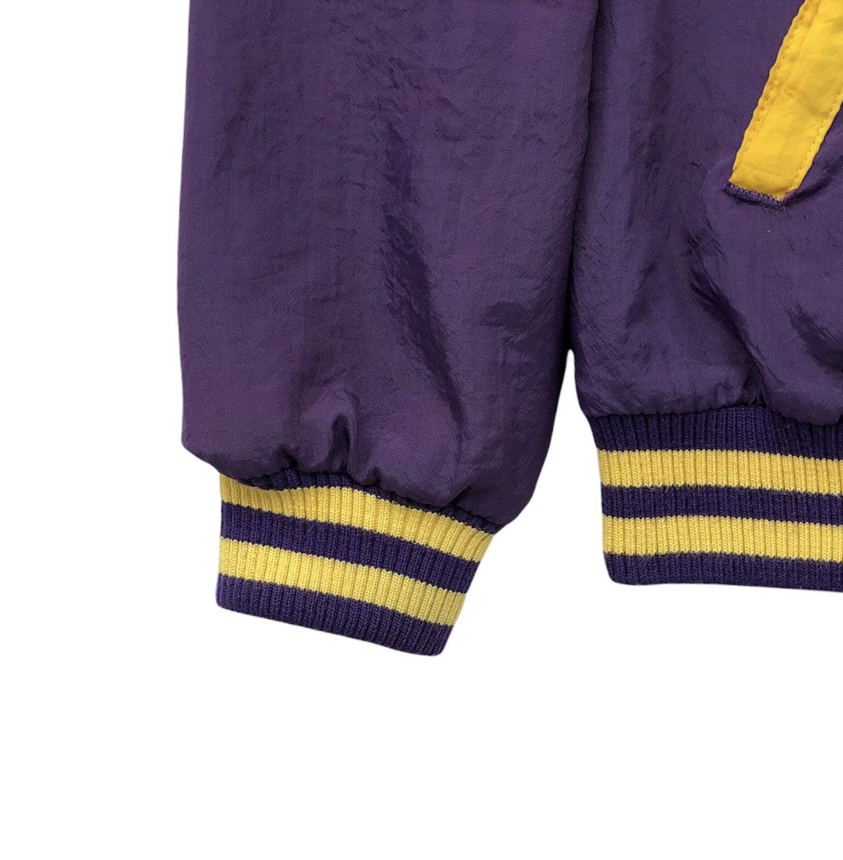 Vintage 🔥Vtg 90s NBA Los Angeles Lakers Swingster Bomber Jacket Size US M / EU 48-50 / 2 - 4 Thumbnail