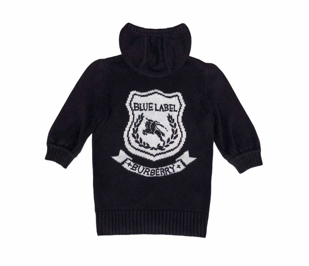 Burberry Burberry London Blue Label Embossed Logo Knitted Sweatshirt Size S / US 4 / IT 40 - 1 Thumbnail