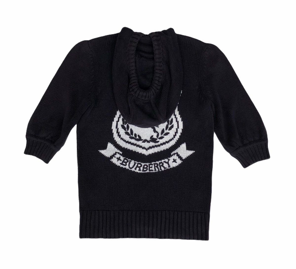 Burberry Burberry London Blue Label Embossed Logo Knitted Sweatshirt Size S / US 4 / IT 40 - 2 Thumbnail