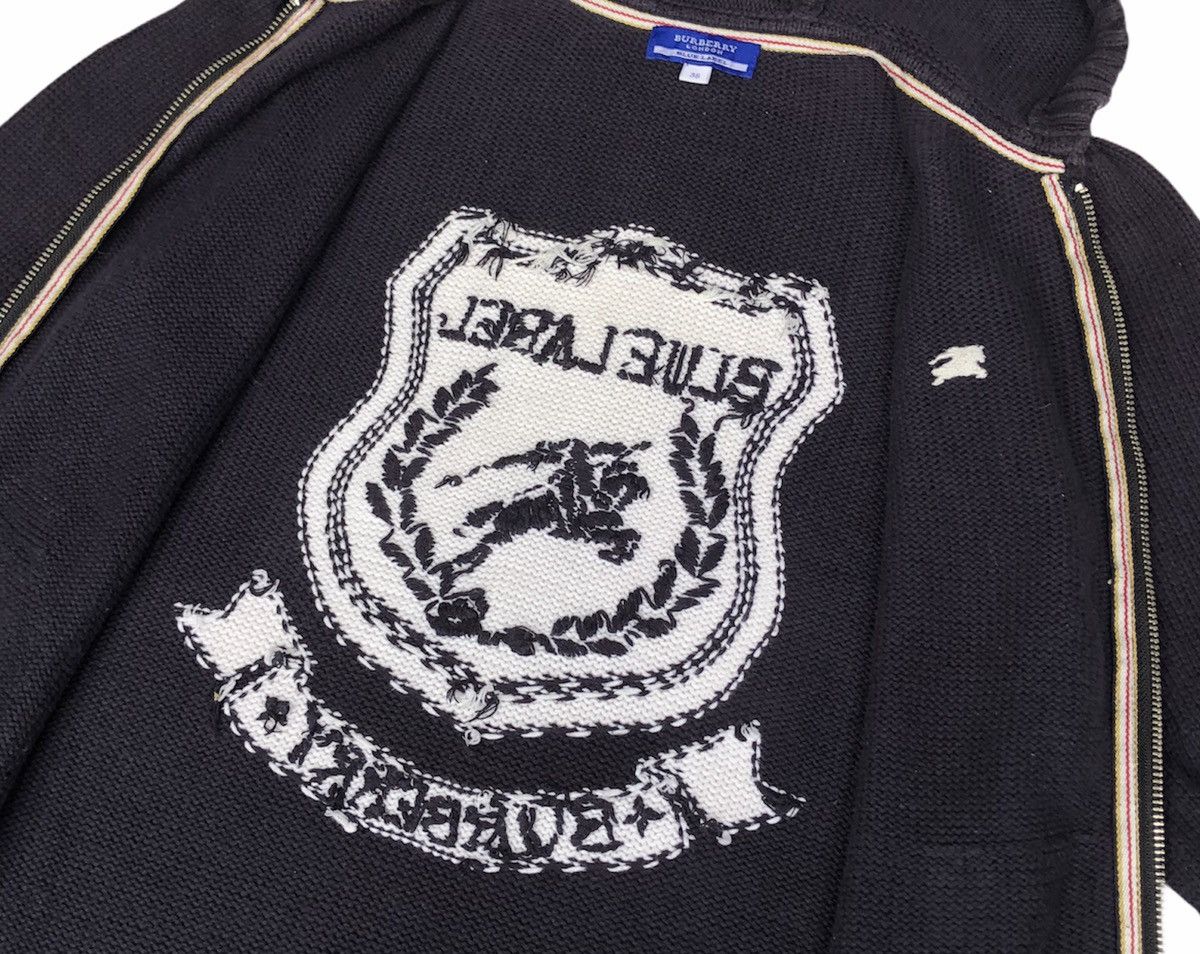 Burberry Burberry London Blue Label Embossed Logo Knitted Sweatshirt Size S / US 4 / IT 40 - 7 Thumbnail