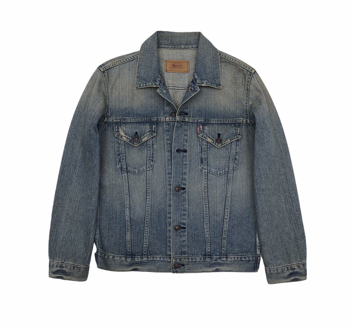 Levi's Vintage Levi's Trucker Distressed Denim Jacket Size US M / EU 48-50 / 2 - 5 Thumbnail