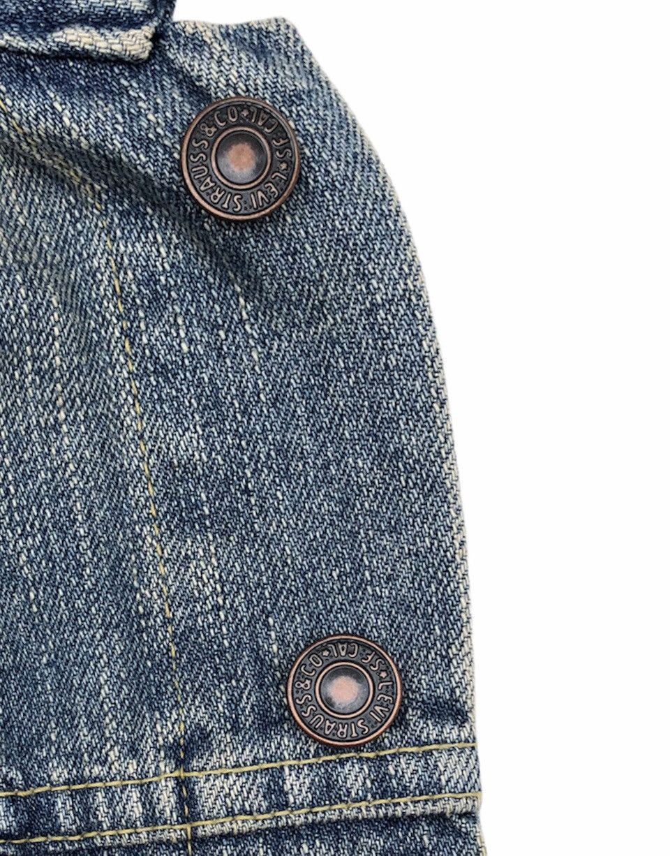 Levi's Vintage Levi's Trucker Distressed Denim Jacket Size US M / EU 48-50 / 2 - 17 Thumbnail